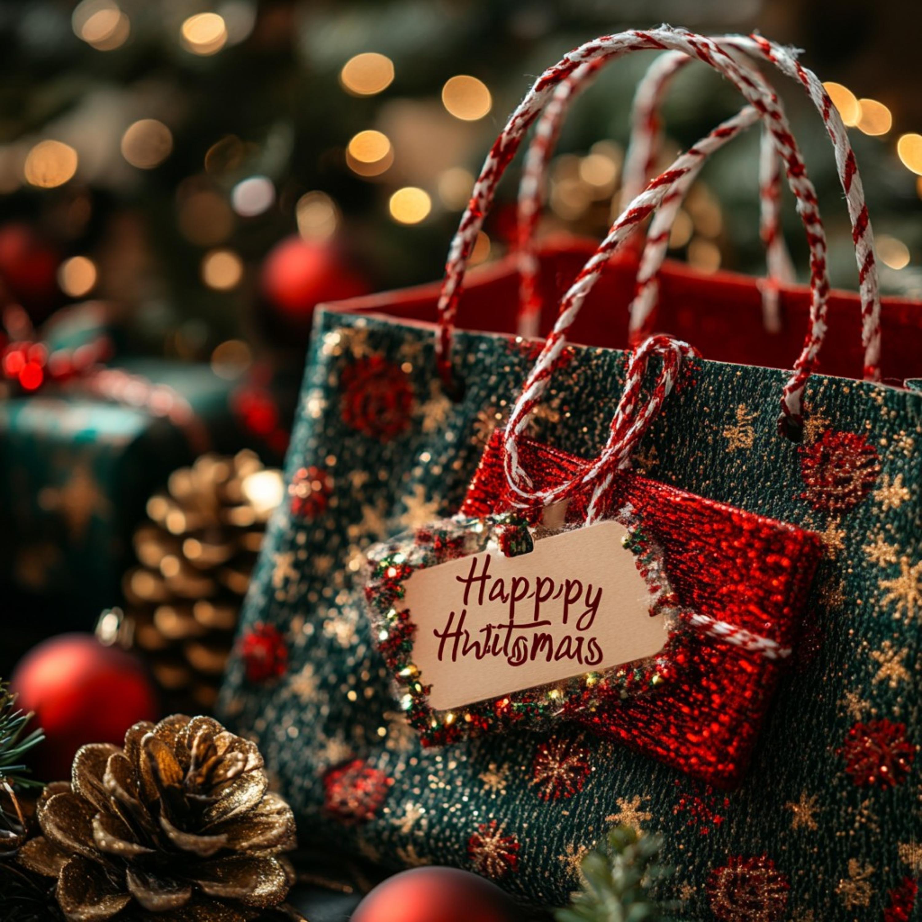 happy christmas artwork