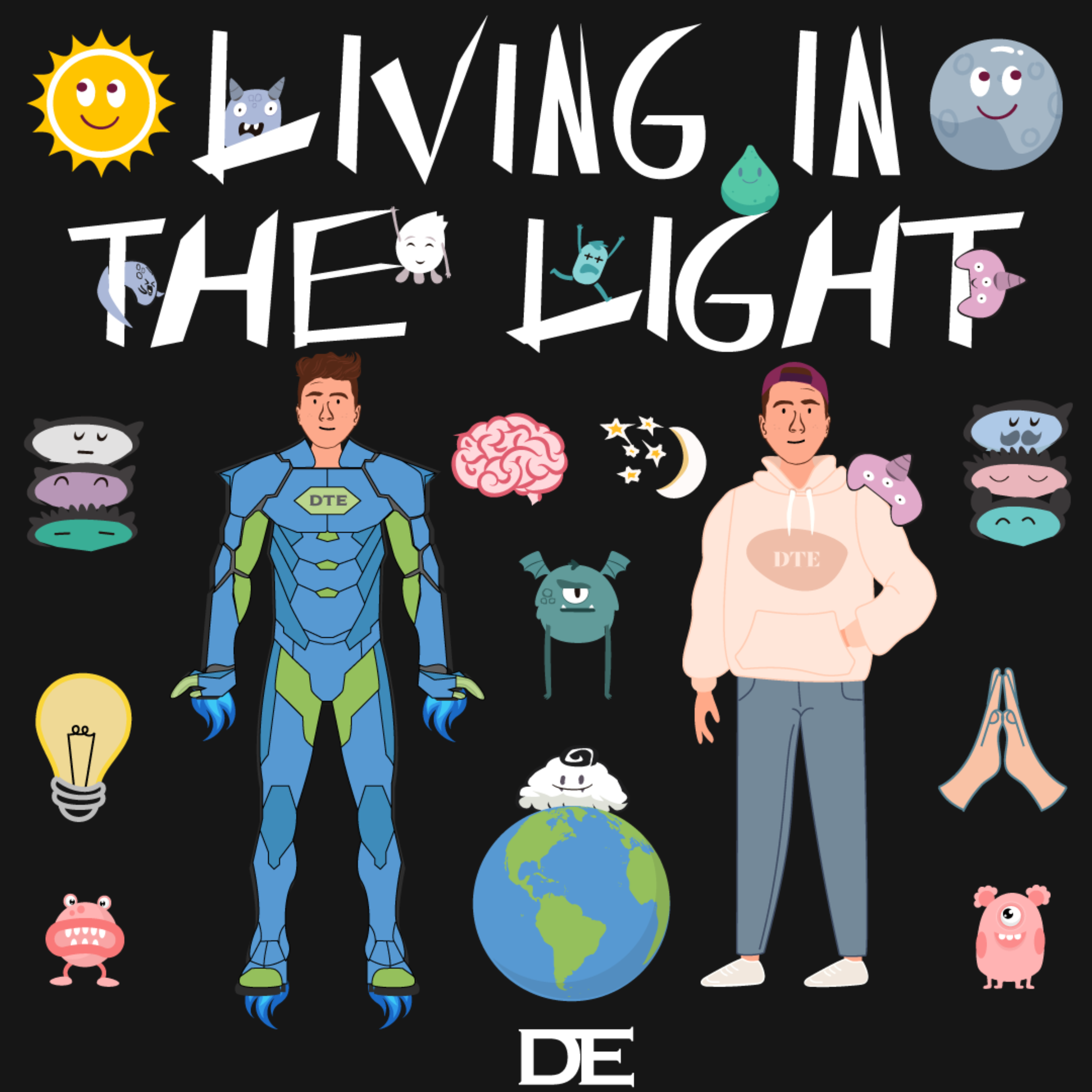 LIVING IN THE LIGHT artwork