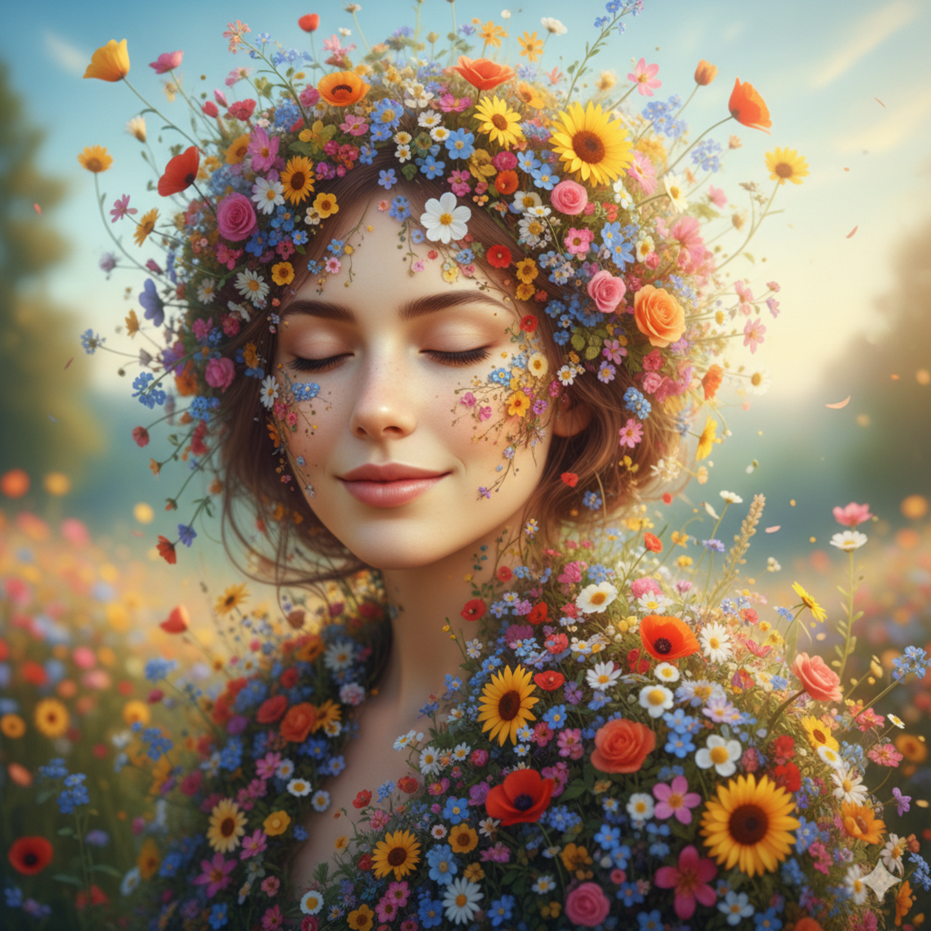 mille fleurs en toi artwork