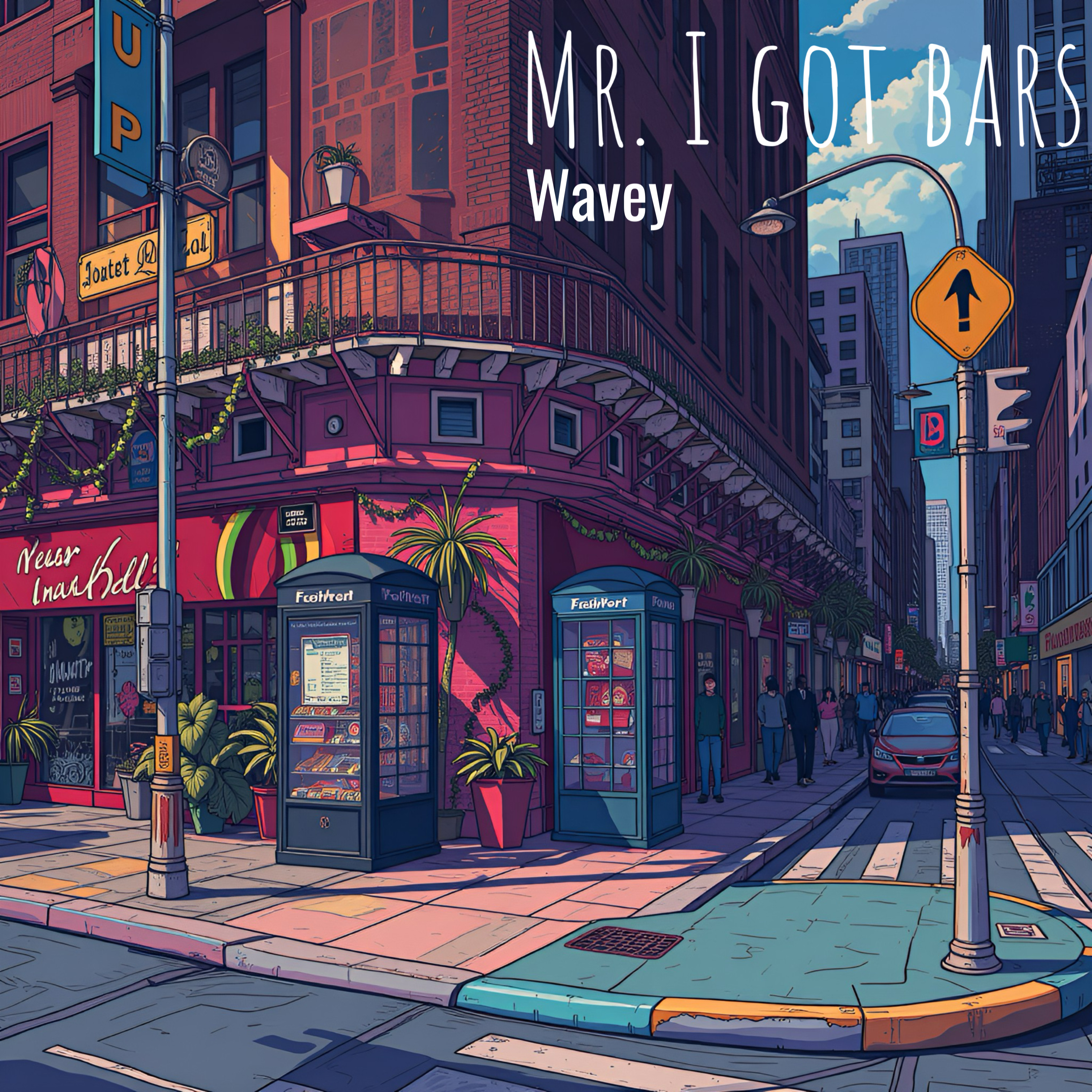 Wavey artwork
