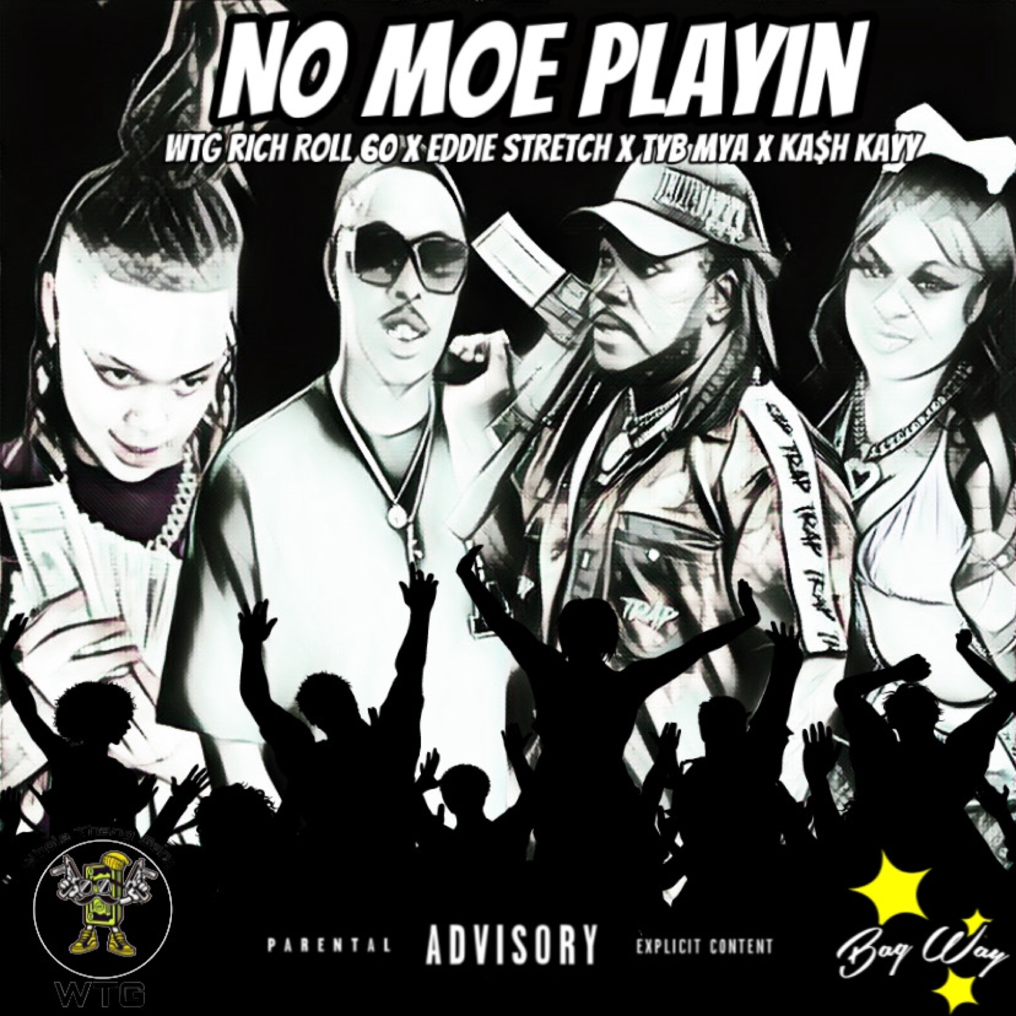 No Moe Playin artwork