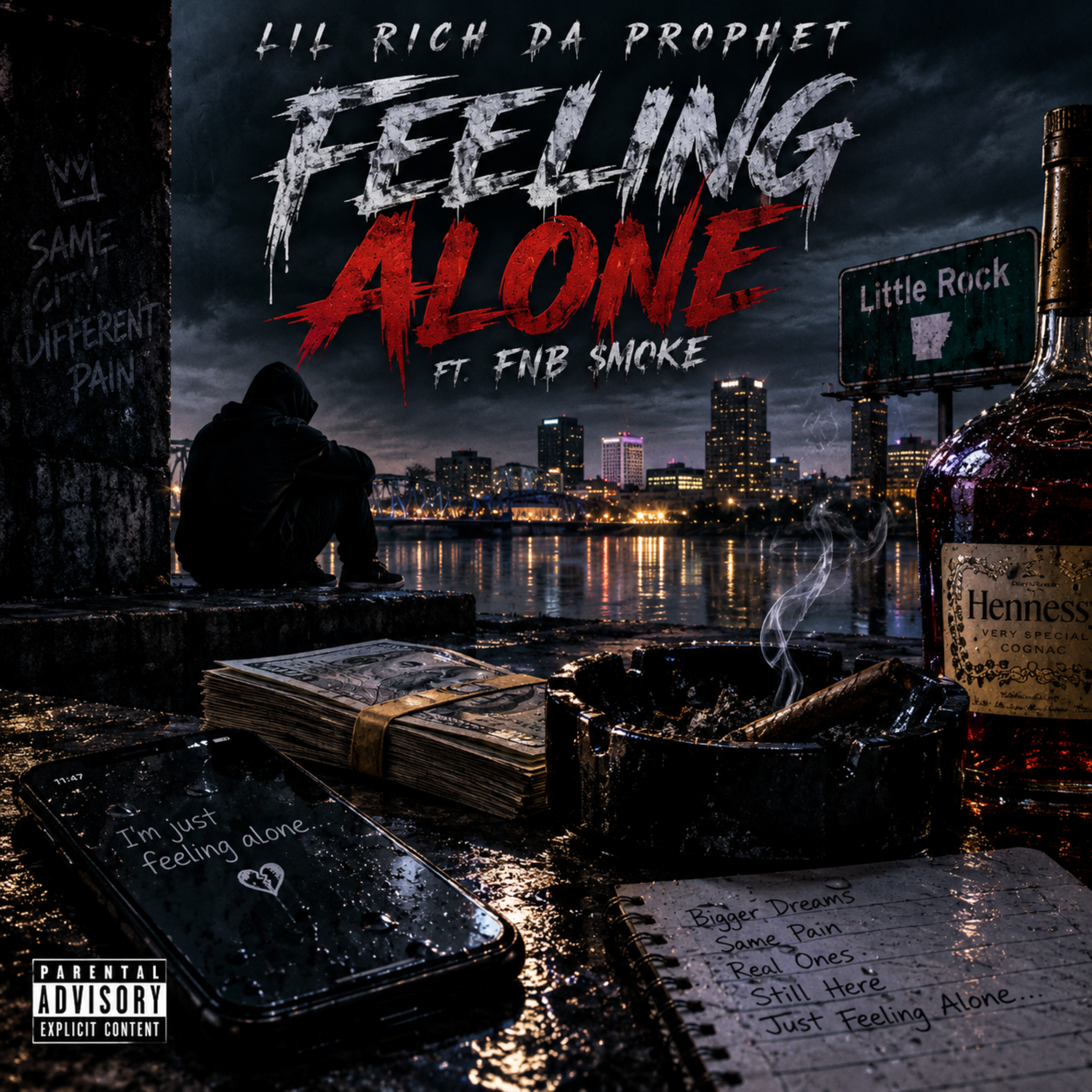 Feeling Alone by Lil Rich Da Prophet cover art