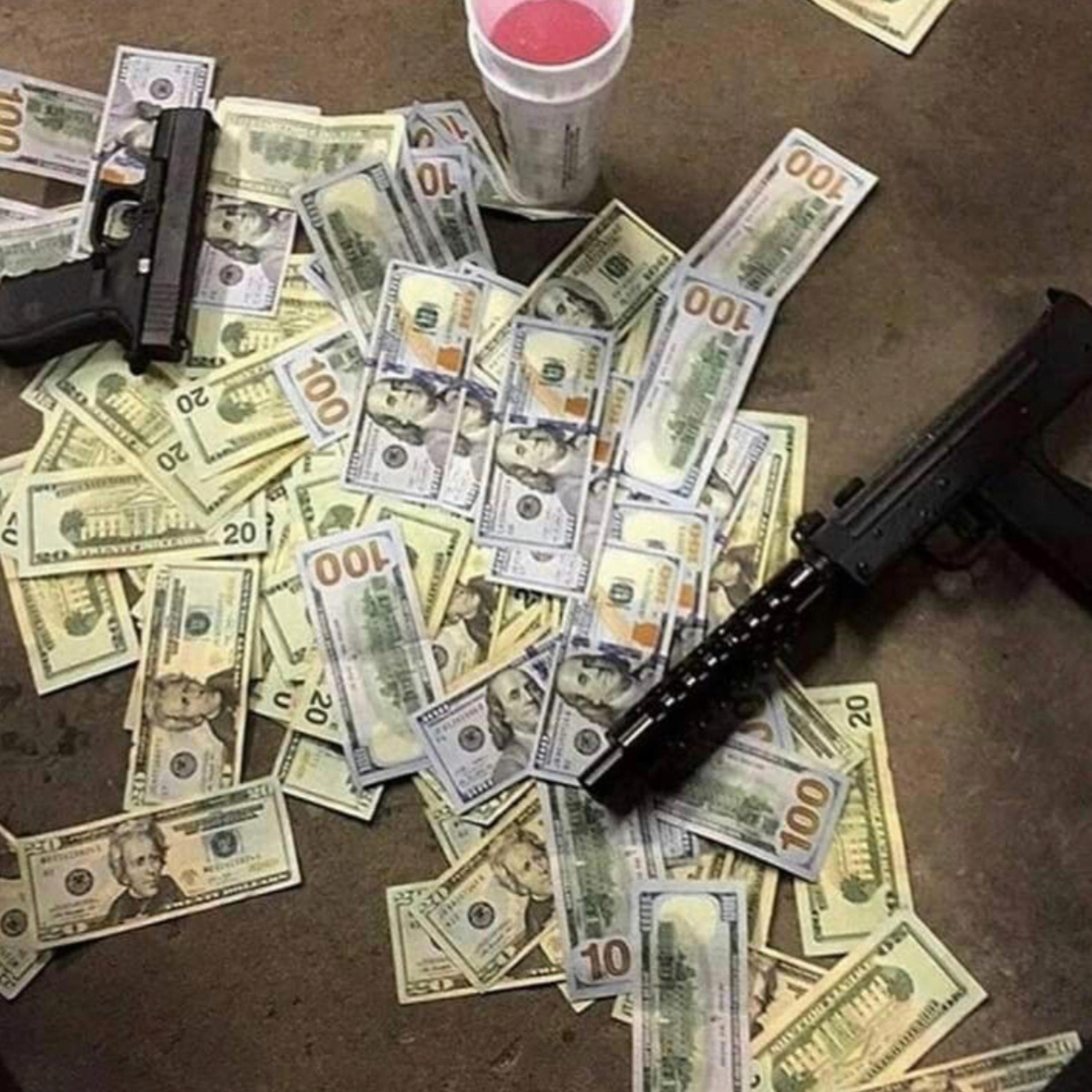 Murder artwork