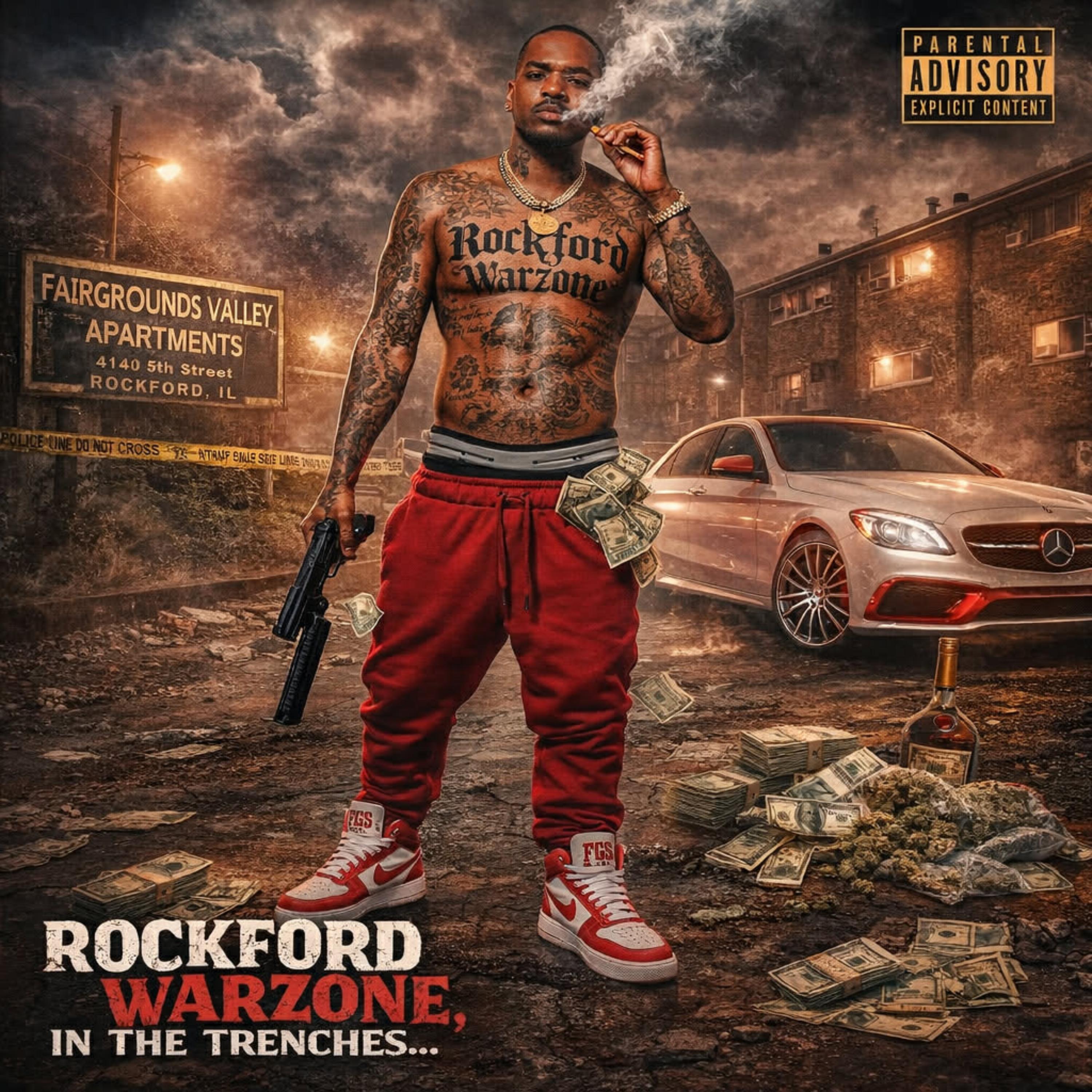 Rockford war zone in the  trenches Pt1 by Bandmann Savage cover art