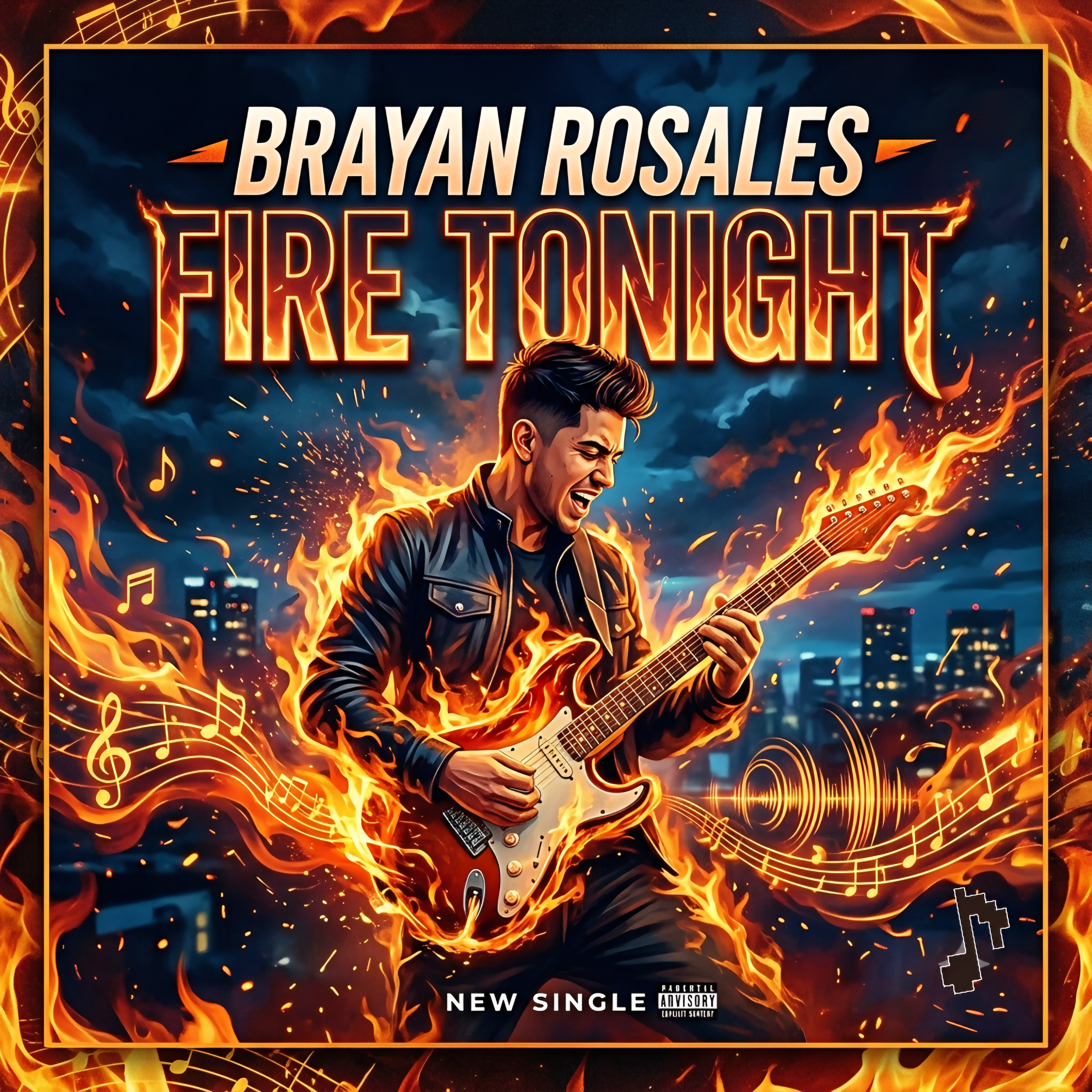 Fire tonight by Brayan Rosales cover art