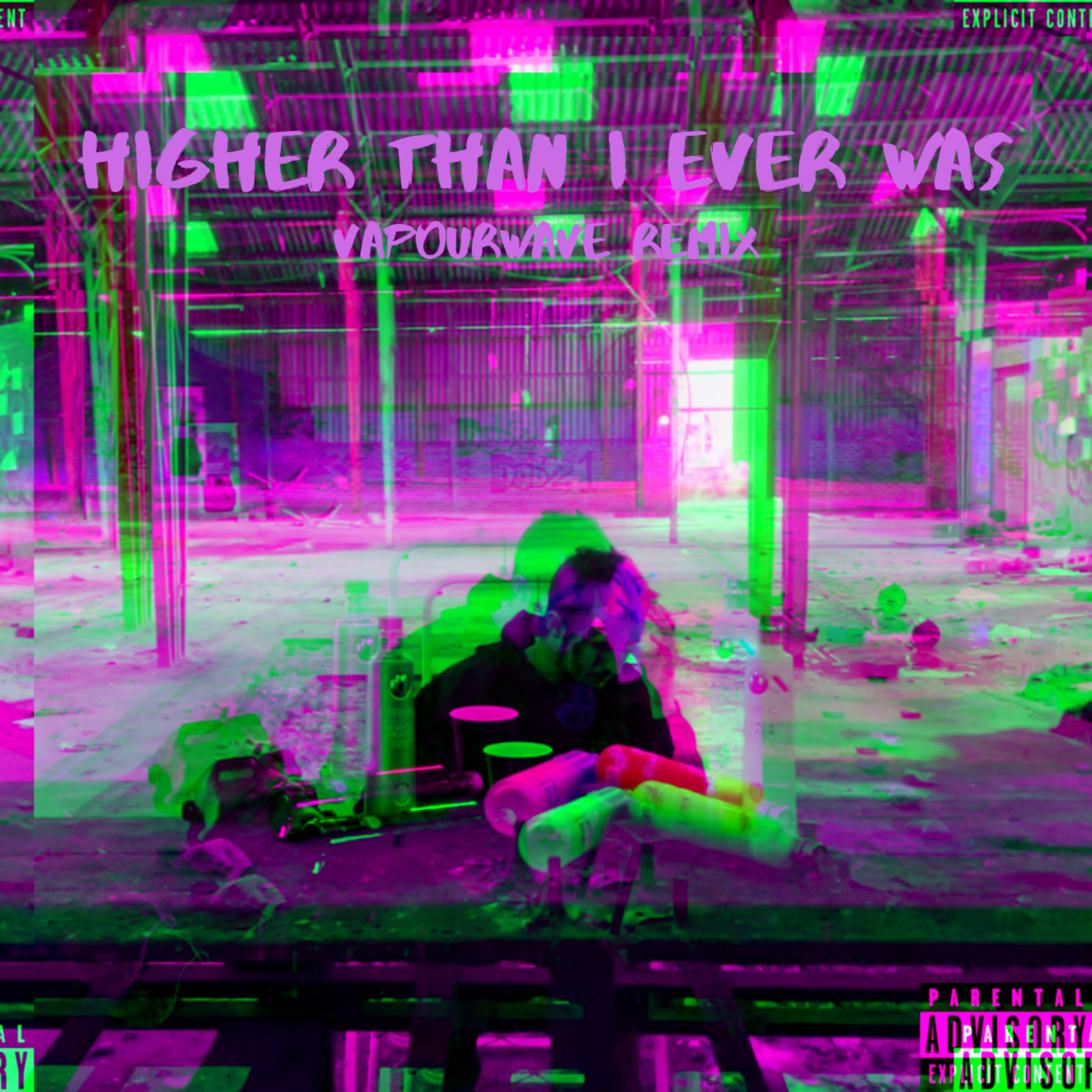 Higher Than I Ever Was (Vapourwave Remix) artwork