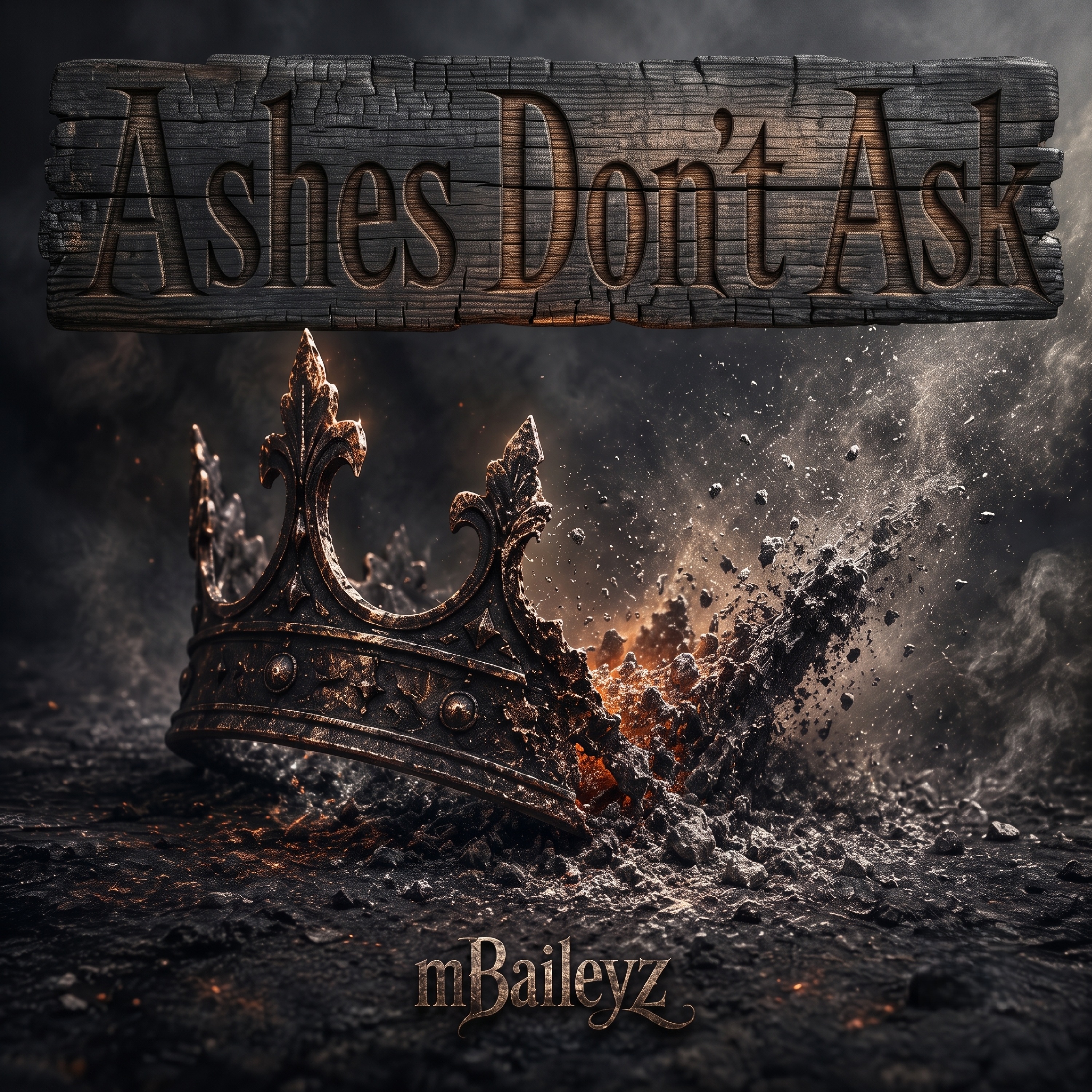 Ashes Don't Ask by mBaileyz cover art