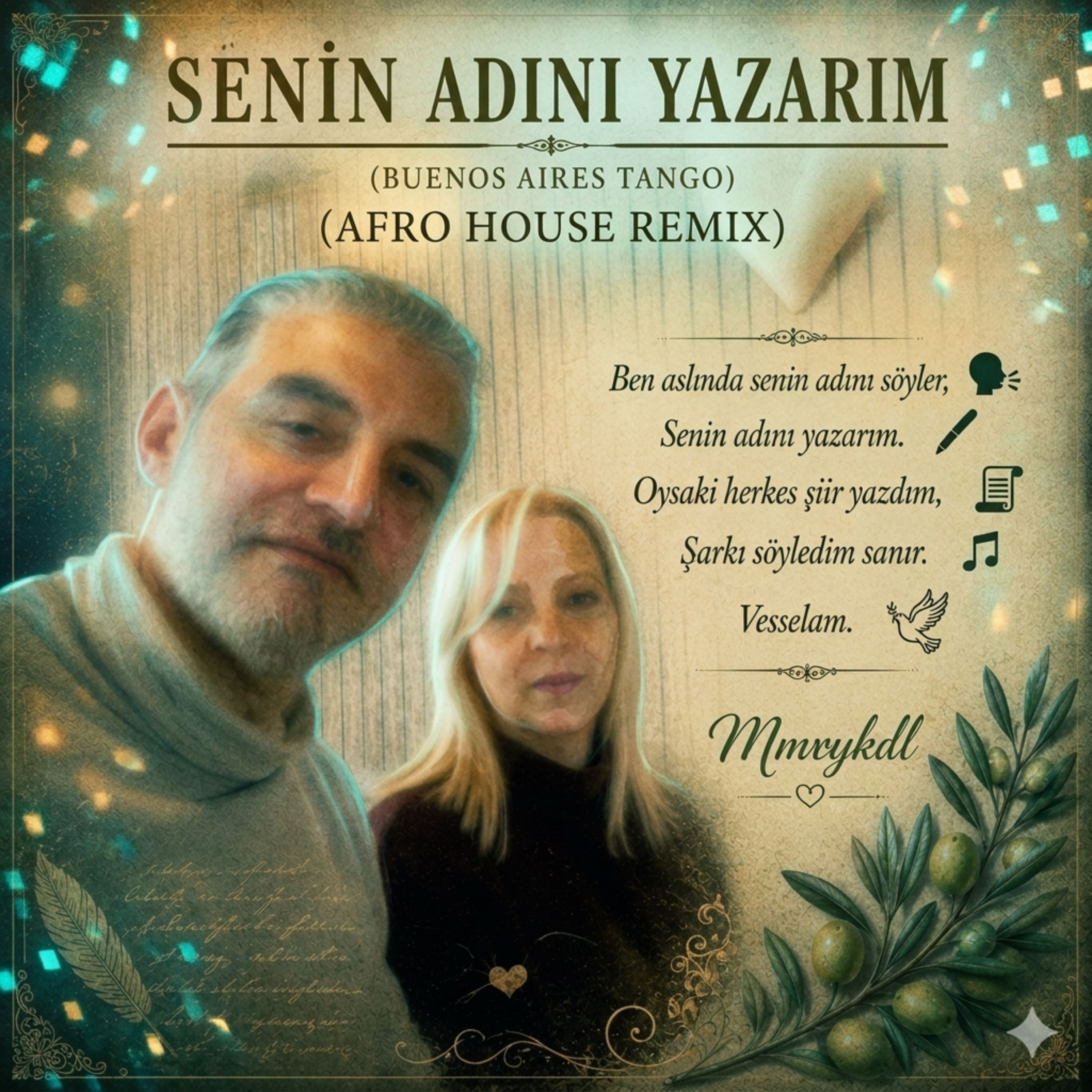 Senin adını yazarım (afro house remix) by MMRYKDL cover art