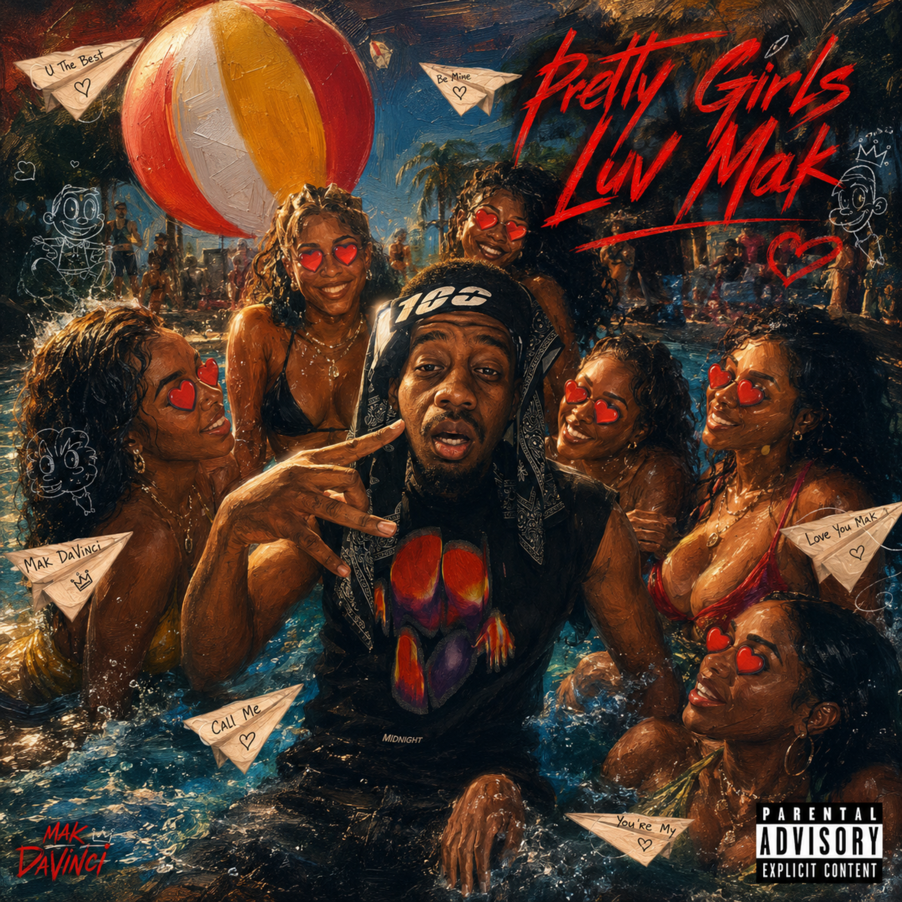 Pretty Girls Luv Mak by Mak Davinci cover art