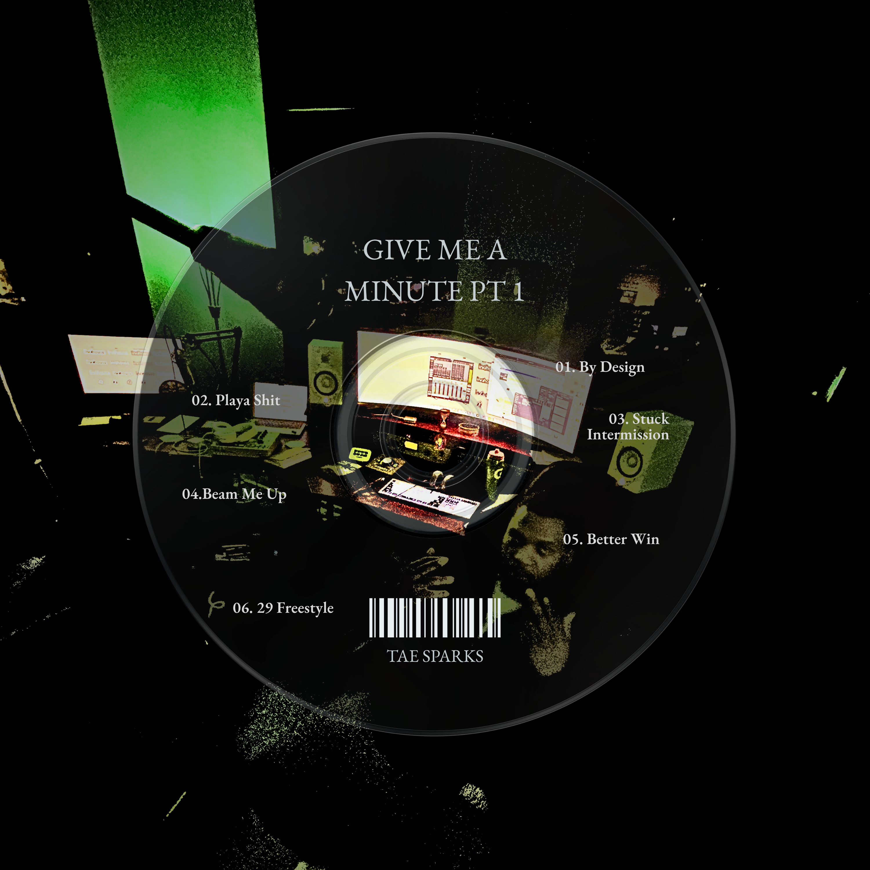 Give Me A Minute PT 1 by Tae Sparks cover art
