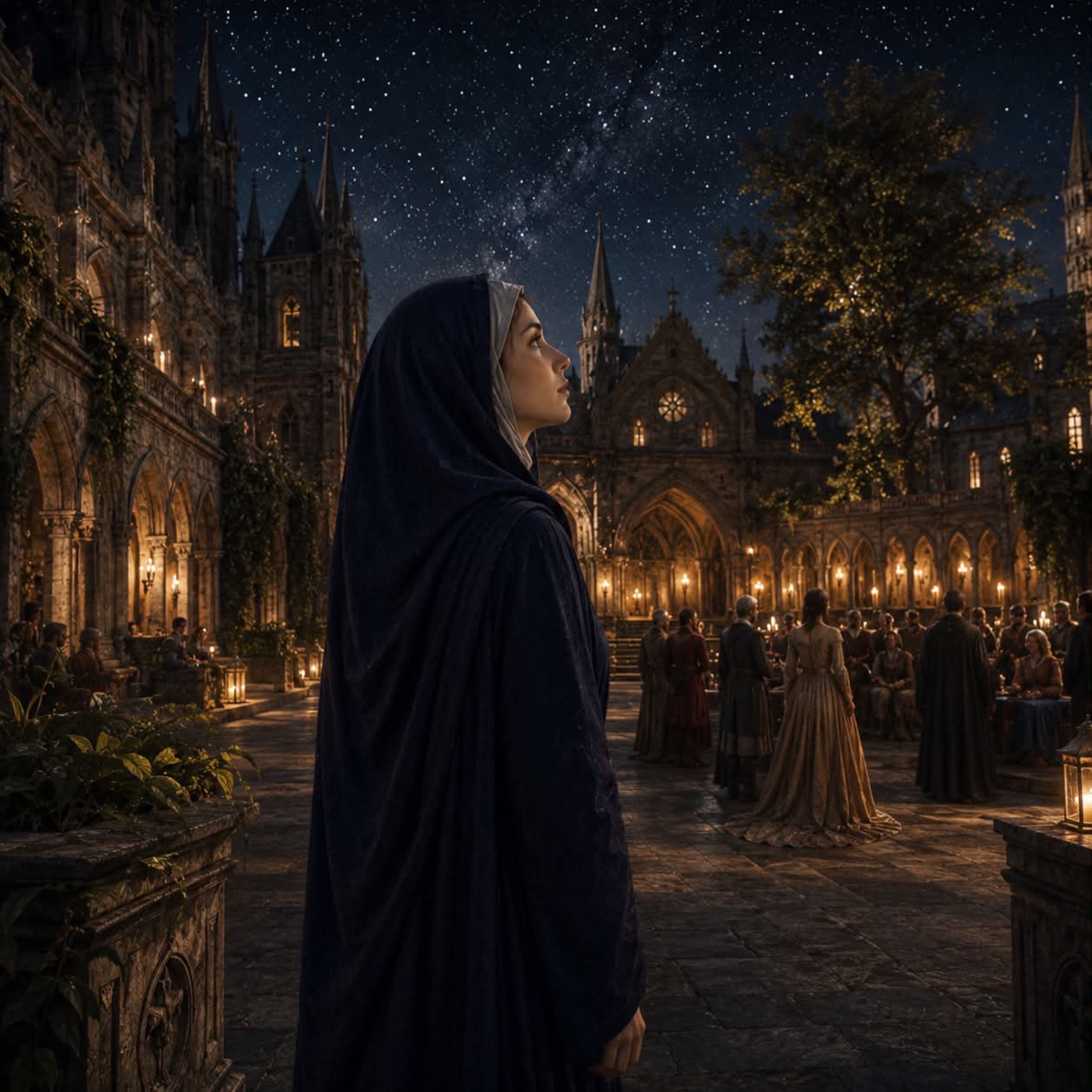 The Court  Beneath the Stars by Elara Moonvale cover art
