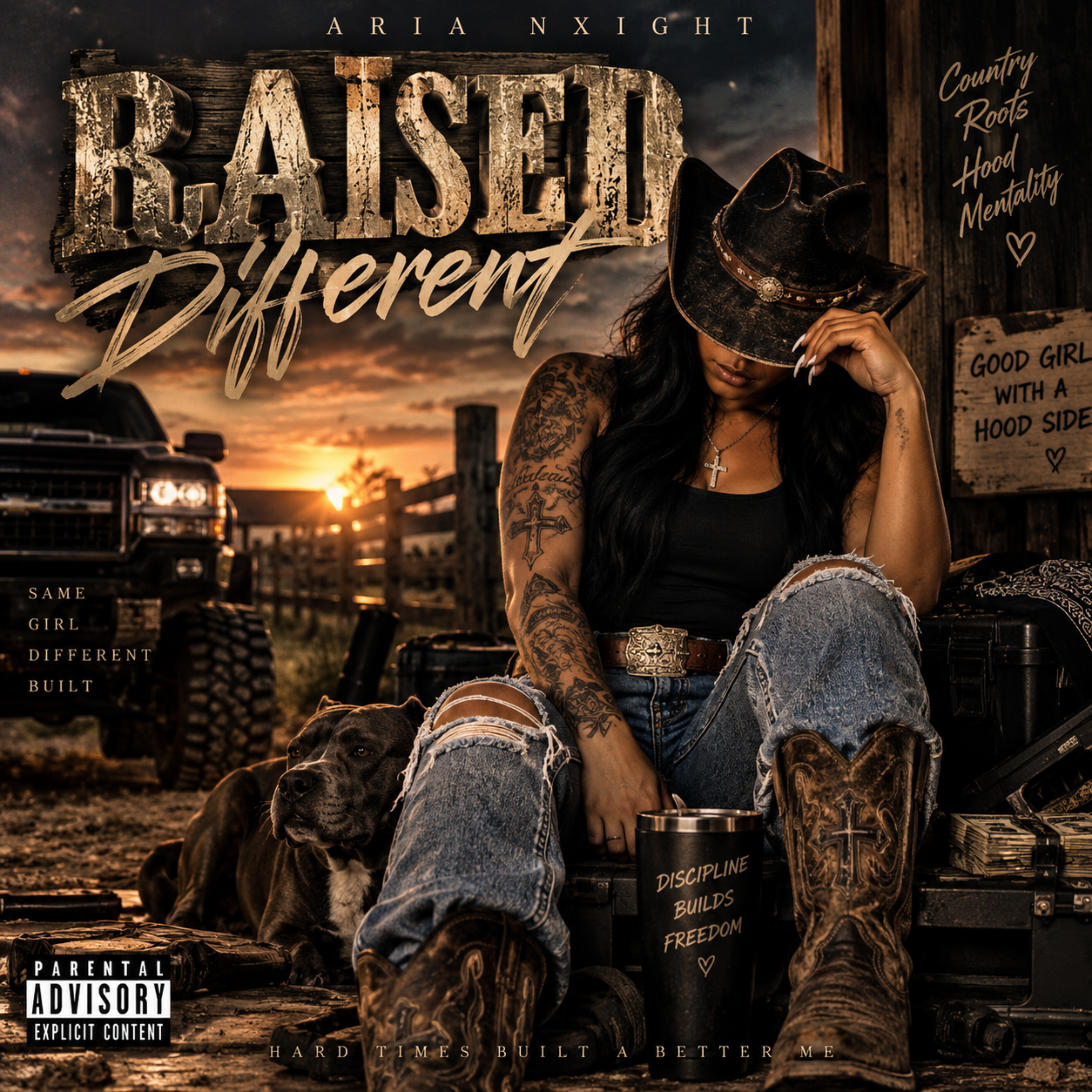 Raised Different by Aria Nxight cover art