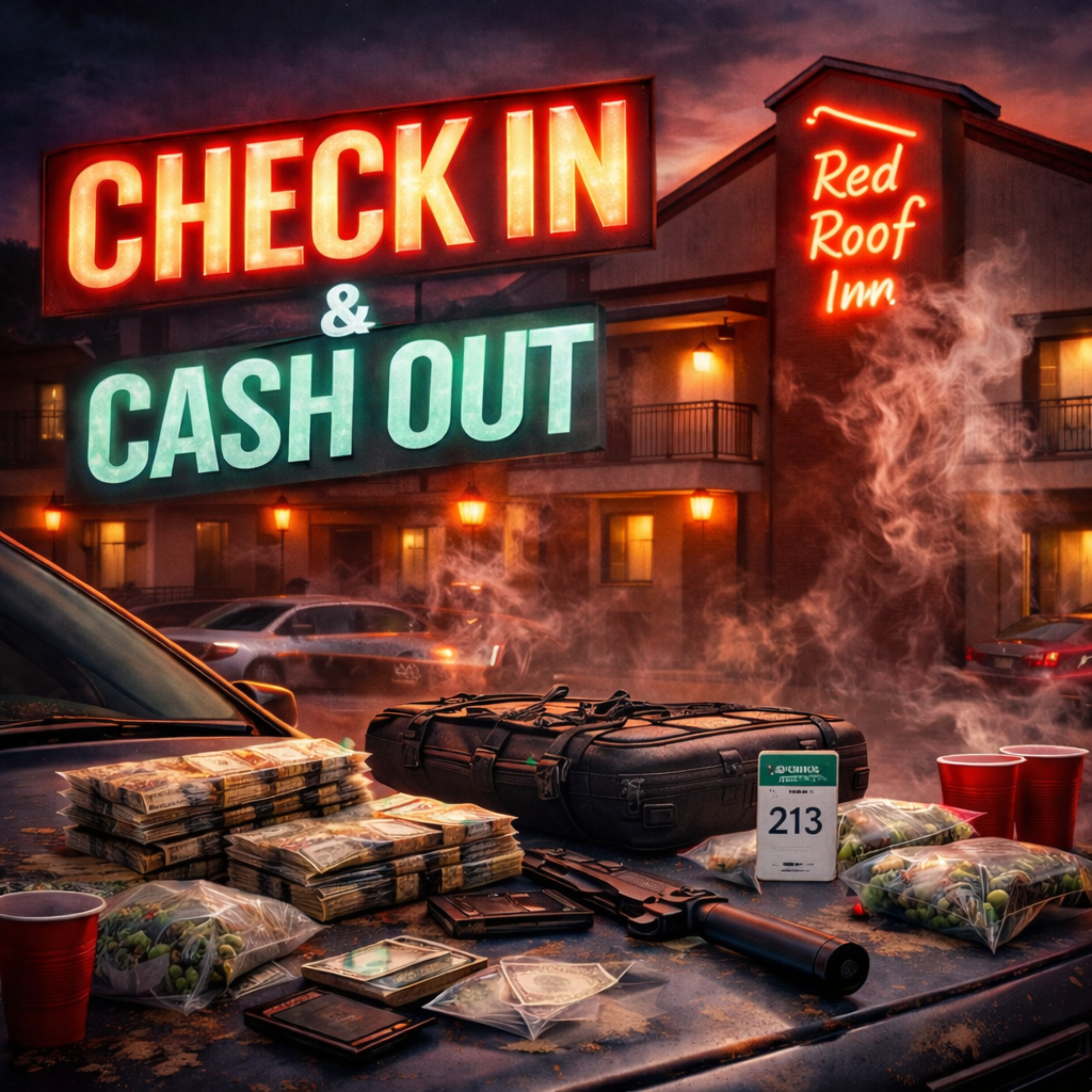 Check In & Cash Out artwork