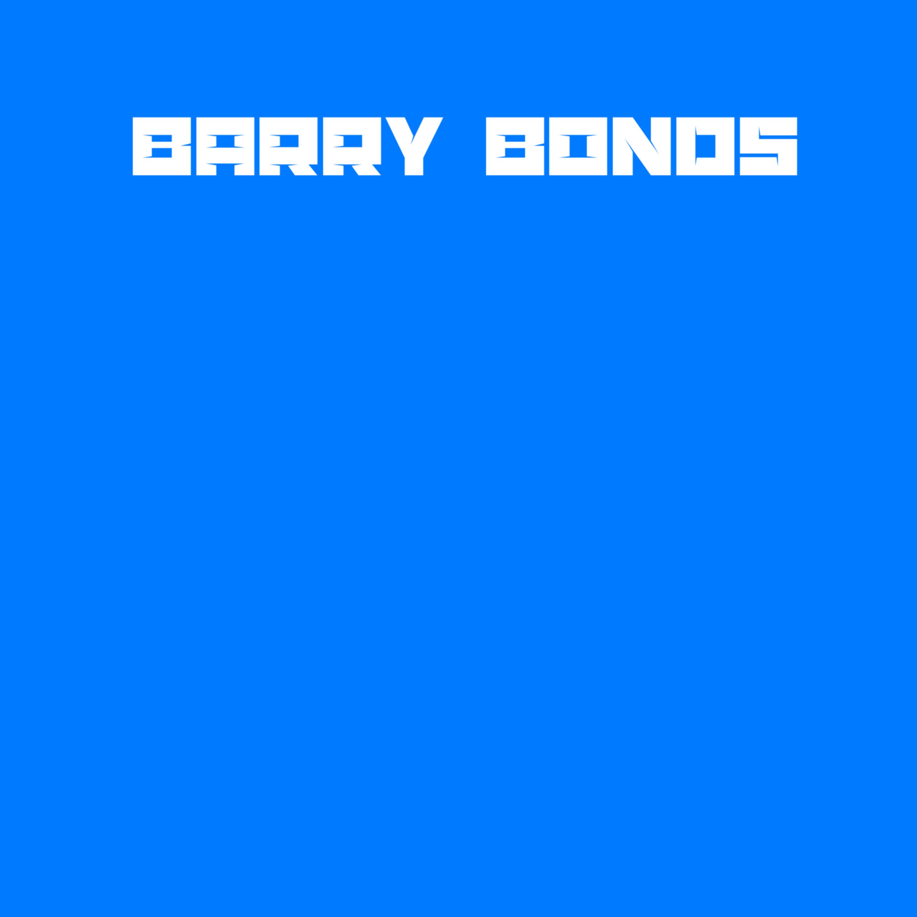 BARRY BONDS artwork