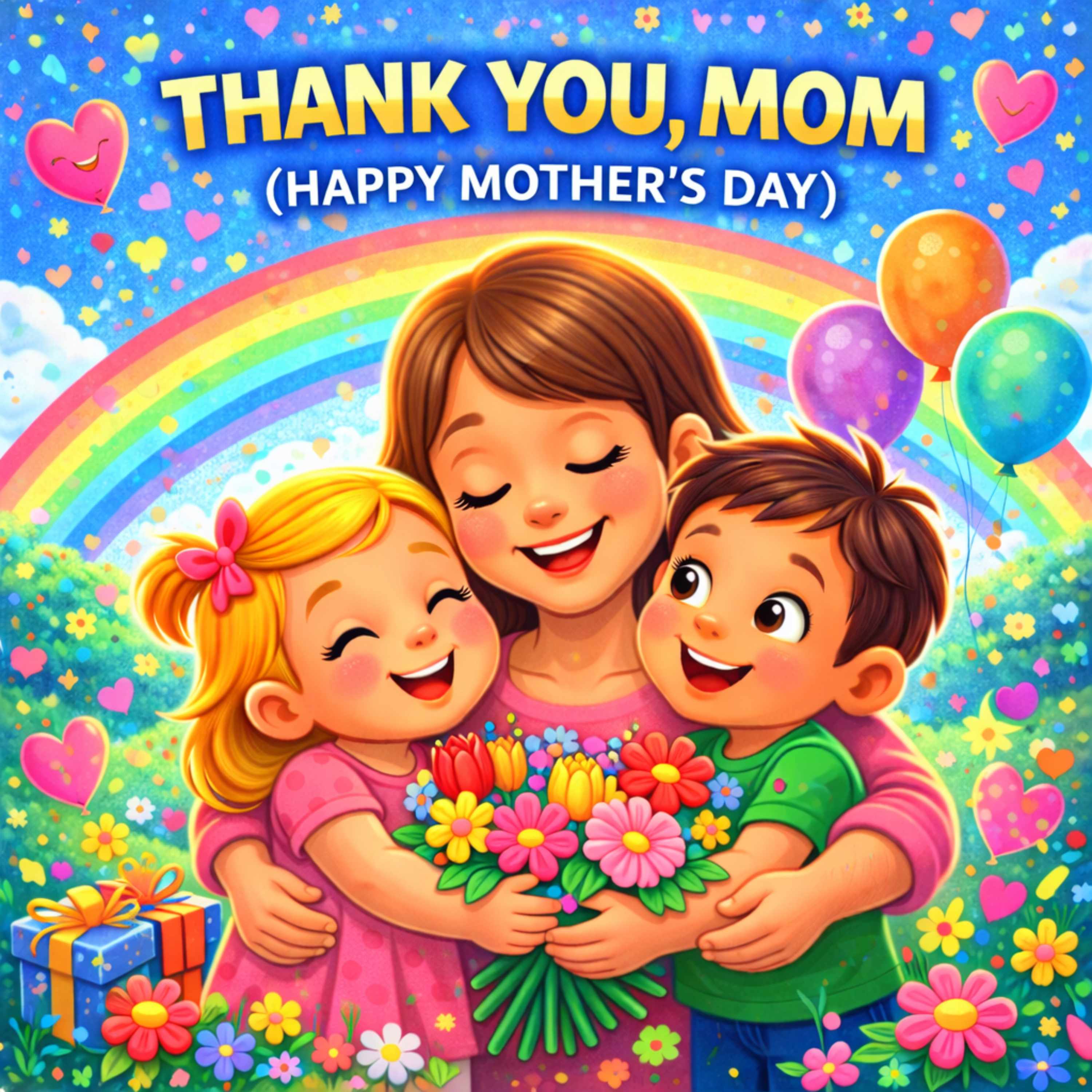 Thank You, MOM (Happy Mother’s Day) artwork