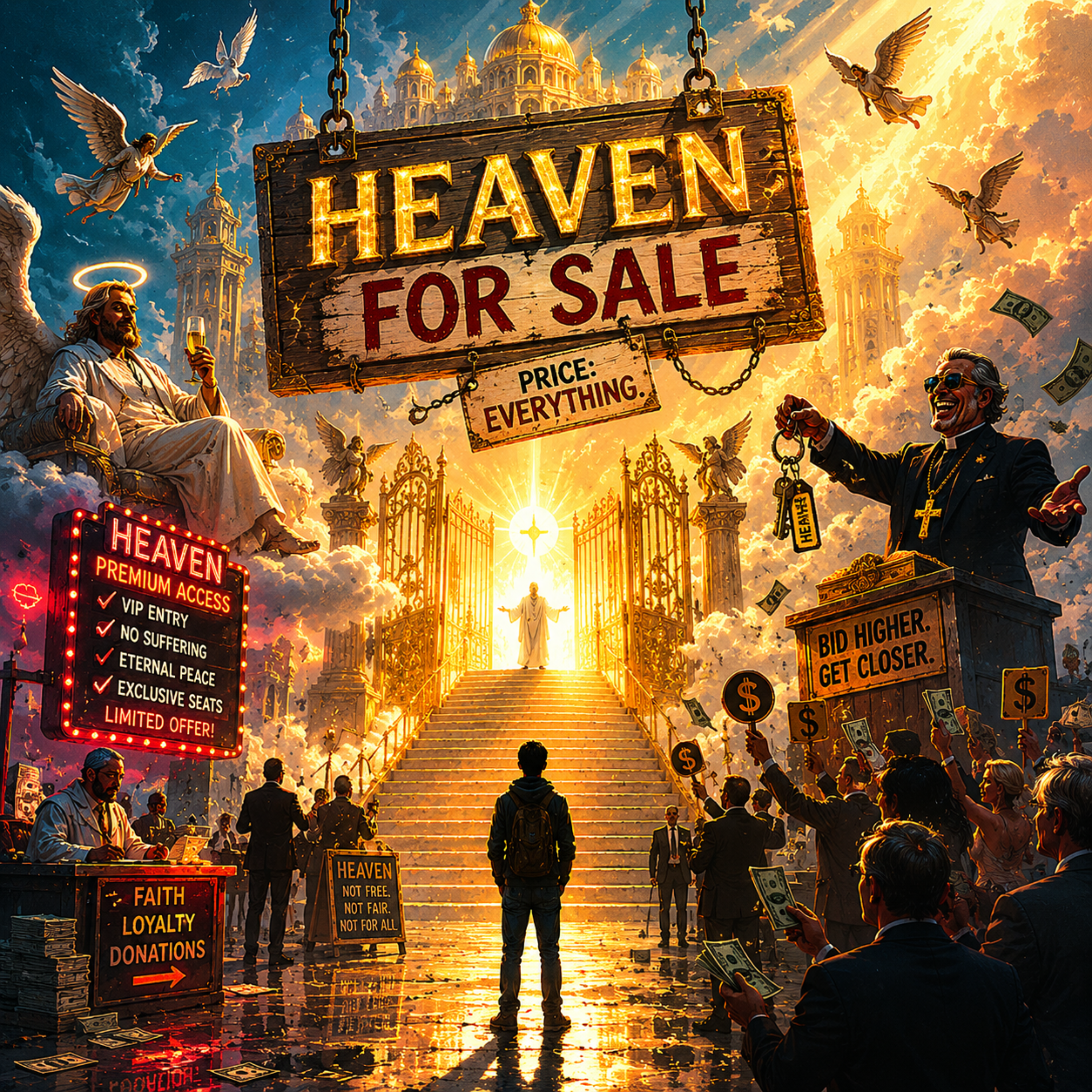 Heaven For SALE by Gospel & Blues Meets Country cover art
