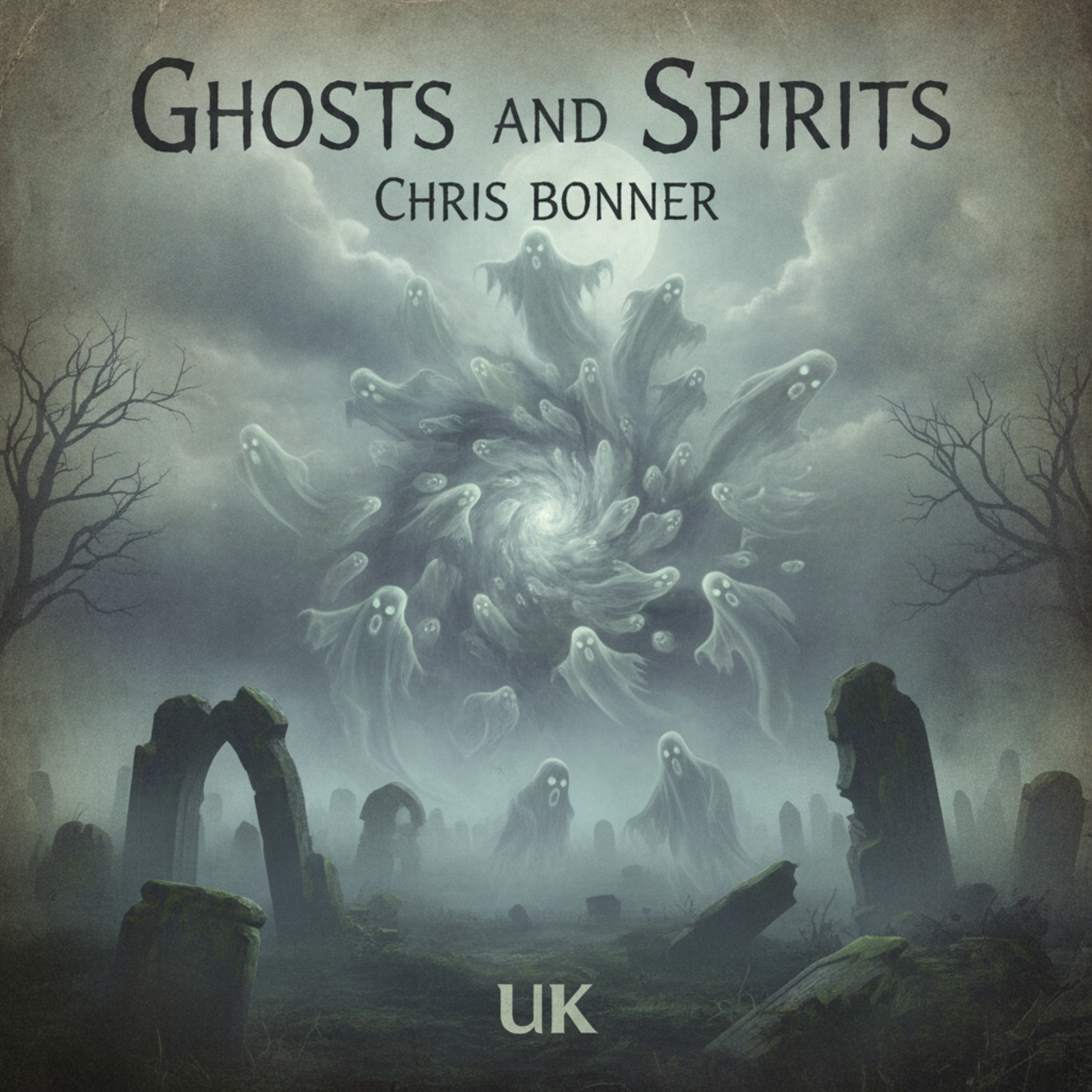 Ghosts and Spirits by Chris Bonner UK cover art