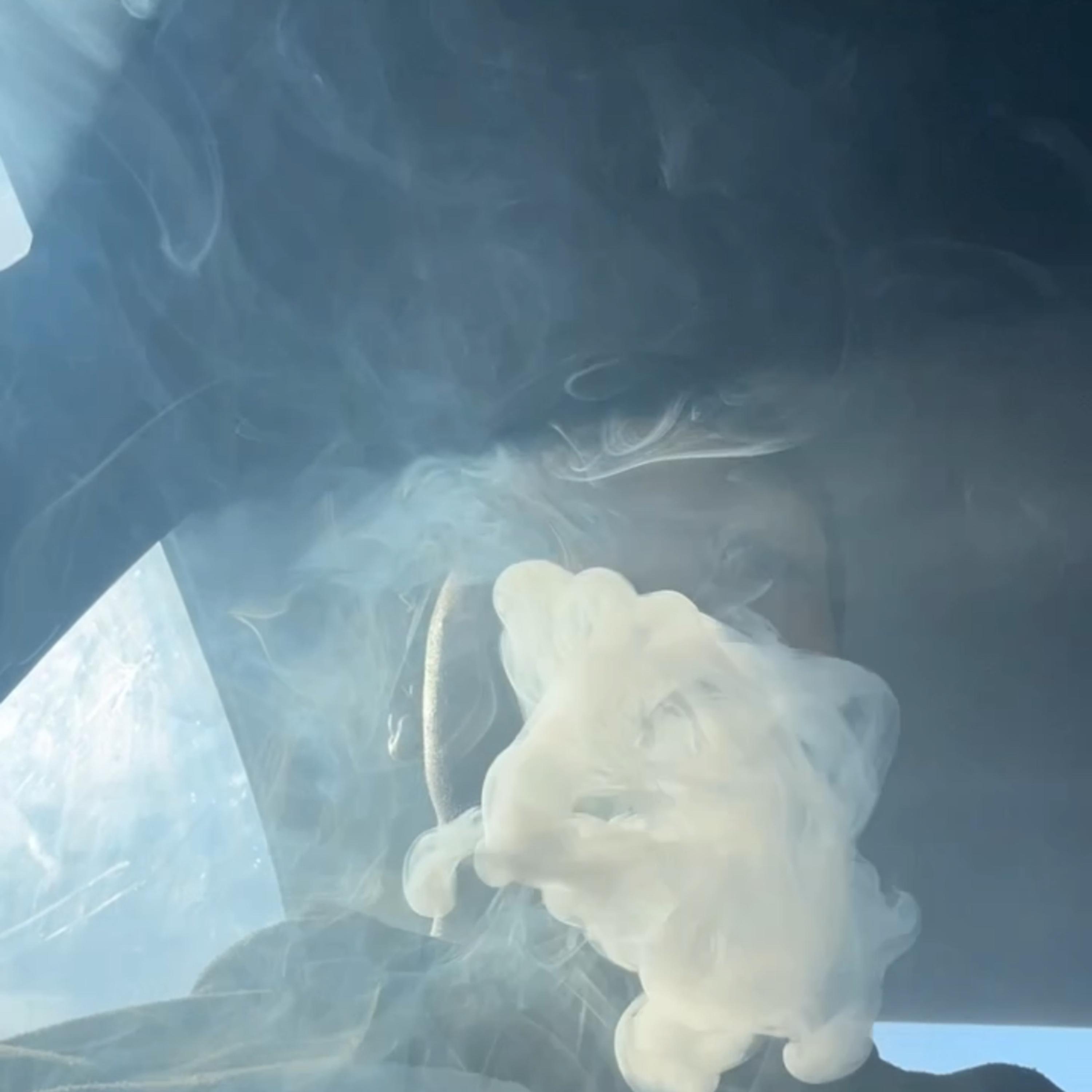Smoked artwork