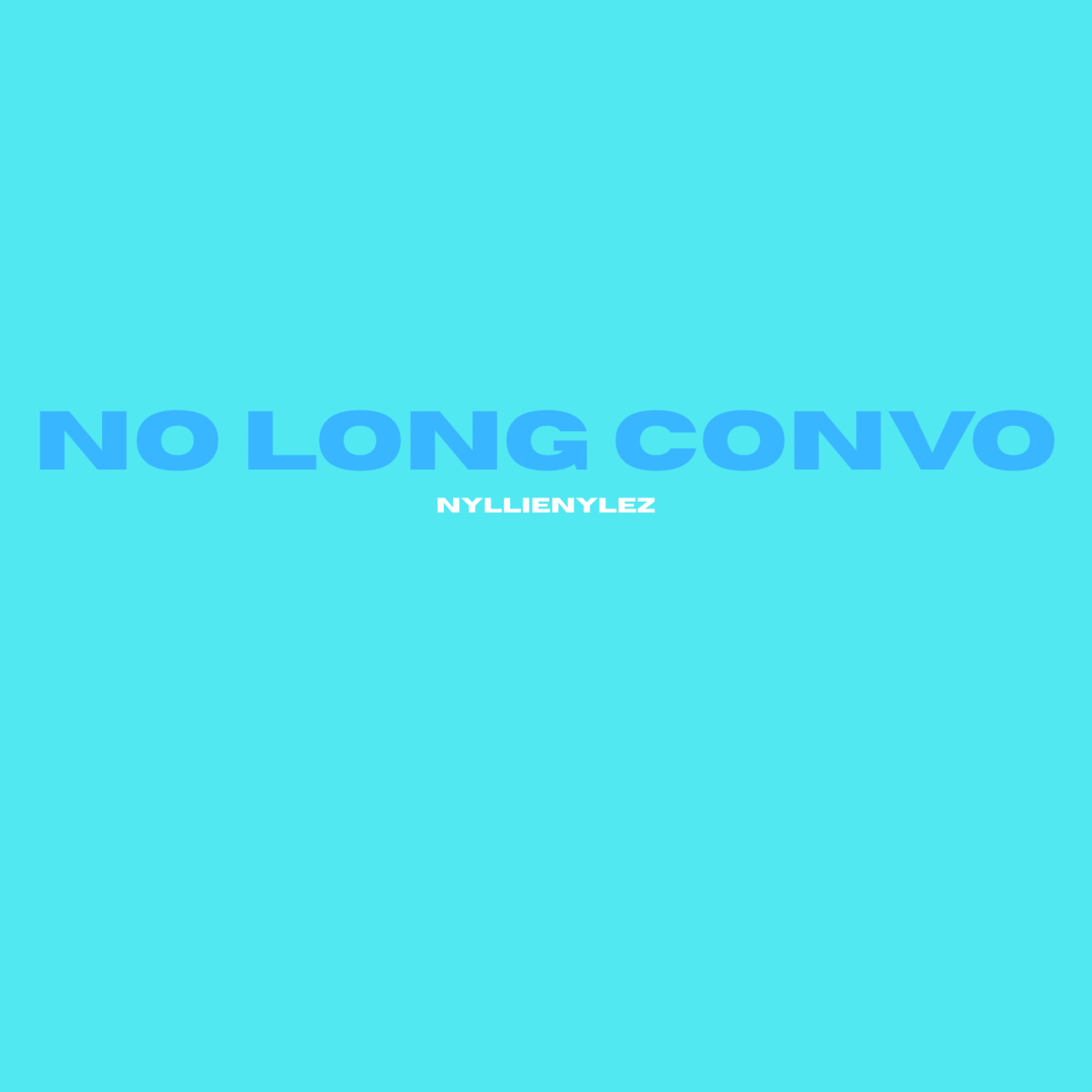 No Long Convo artwork