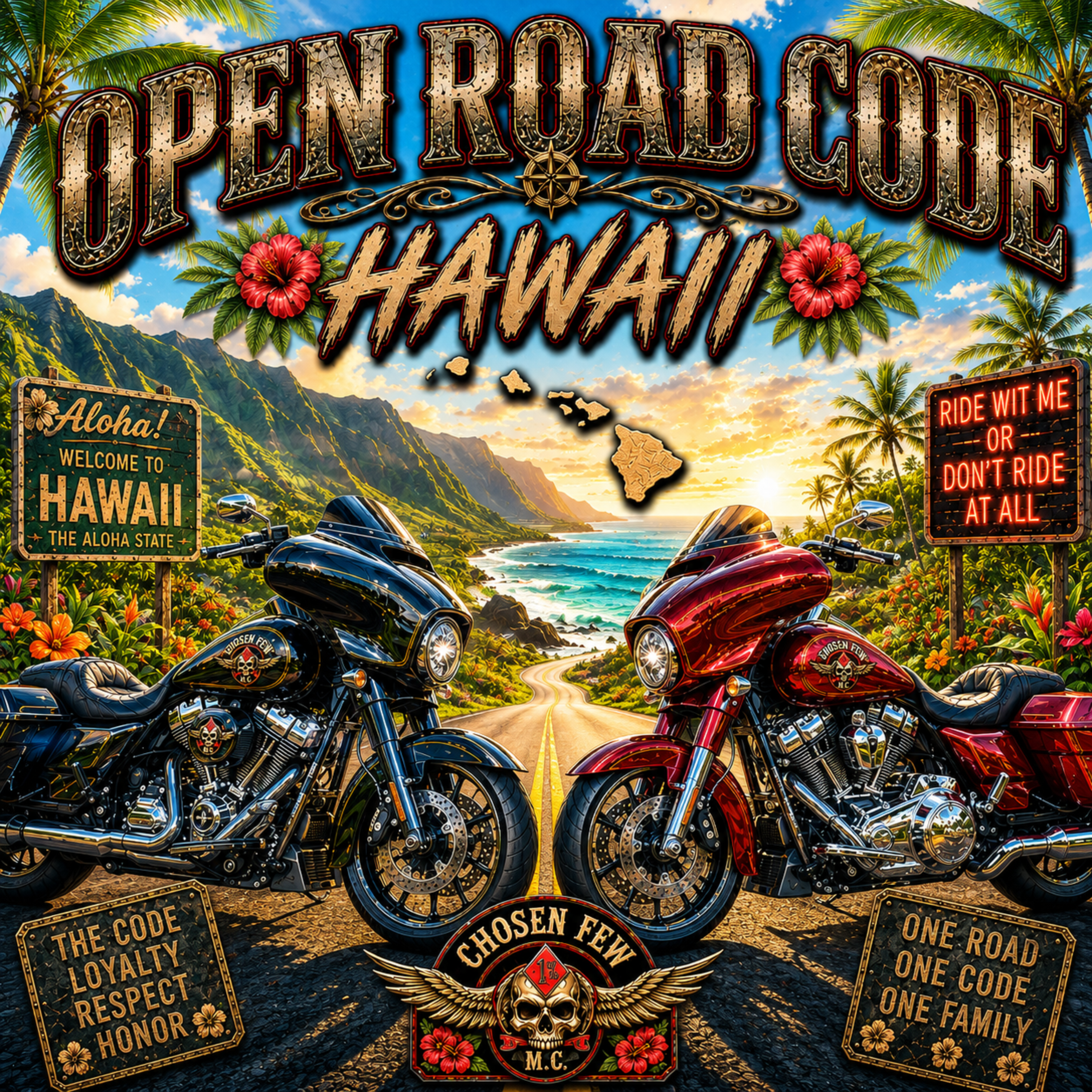 Open Road Code (Hawaii 36) by Butterfly Beast or Barbie cover art