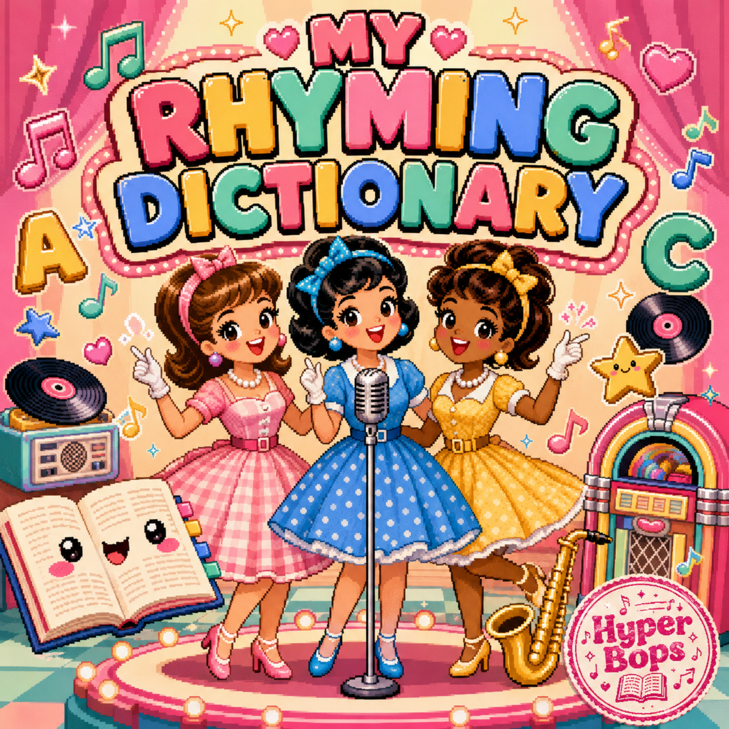 MY RHYMING DICTIONARY by Hyper Bops cover art