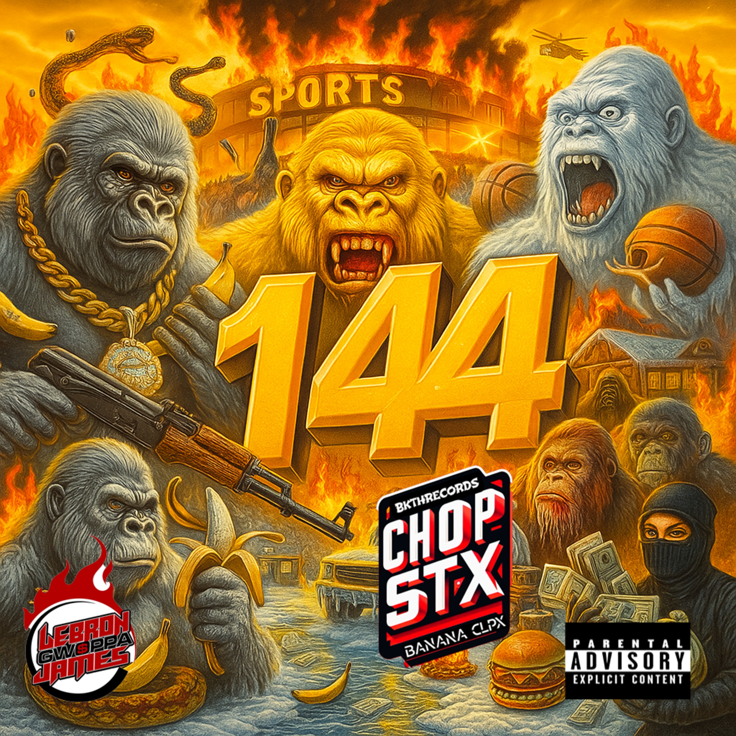 CHOP STX 144 BANANA CLPX (SPORTS) artwork