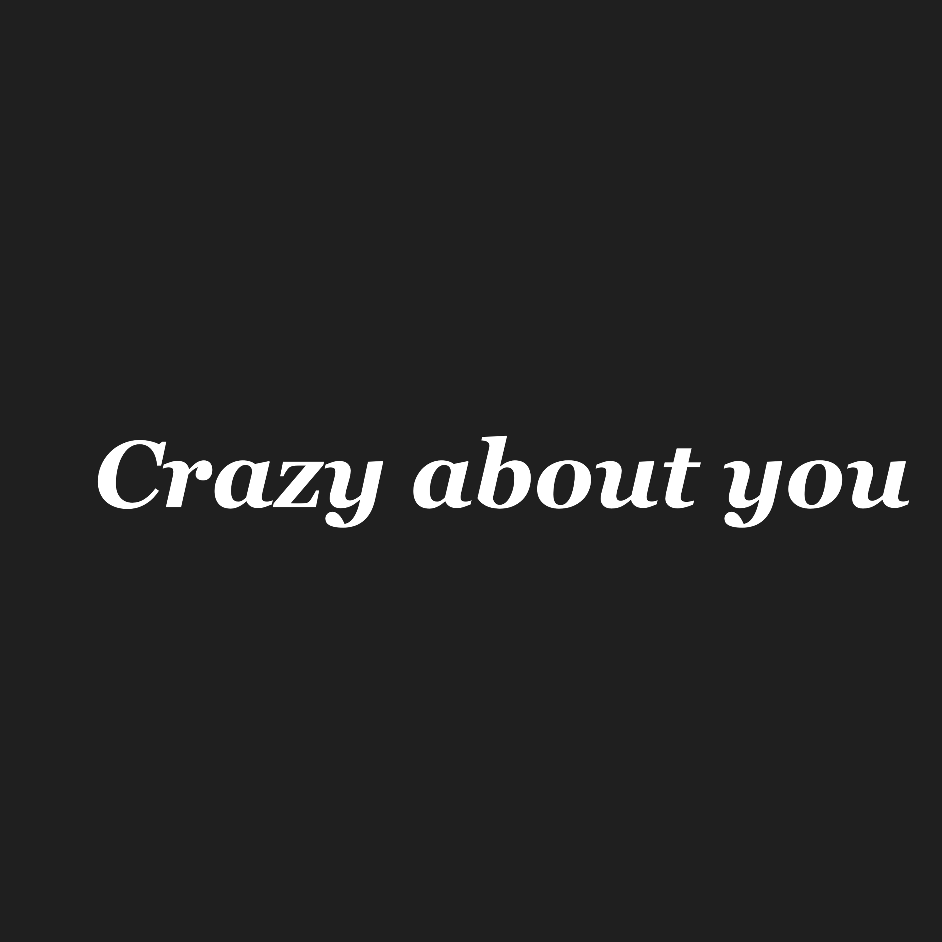 Crazy about you by Boujee Posel cover art