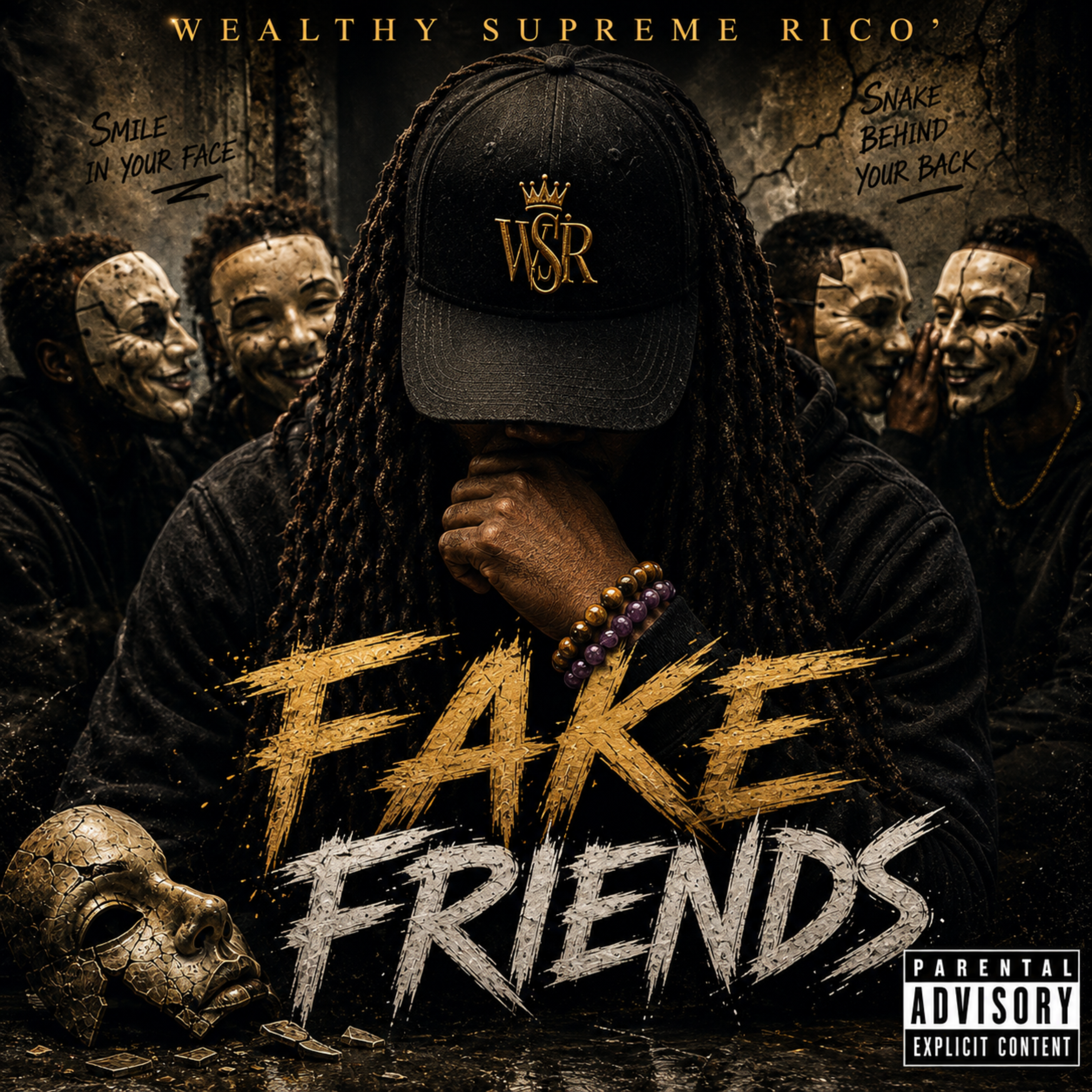Fake Friends by Wealthy Supreme Rico’ cover art
