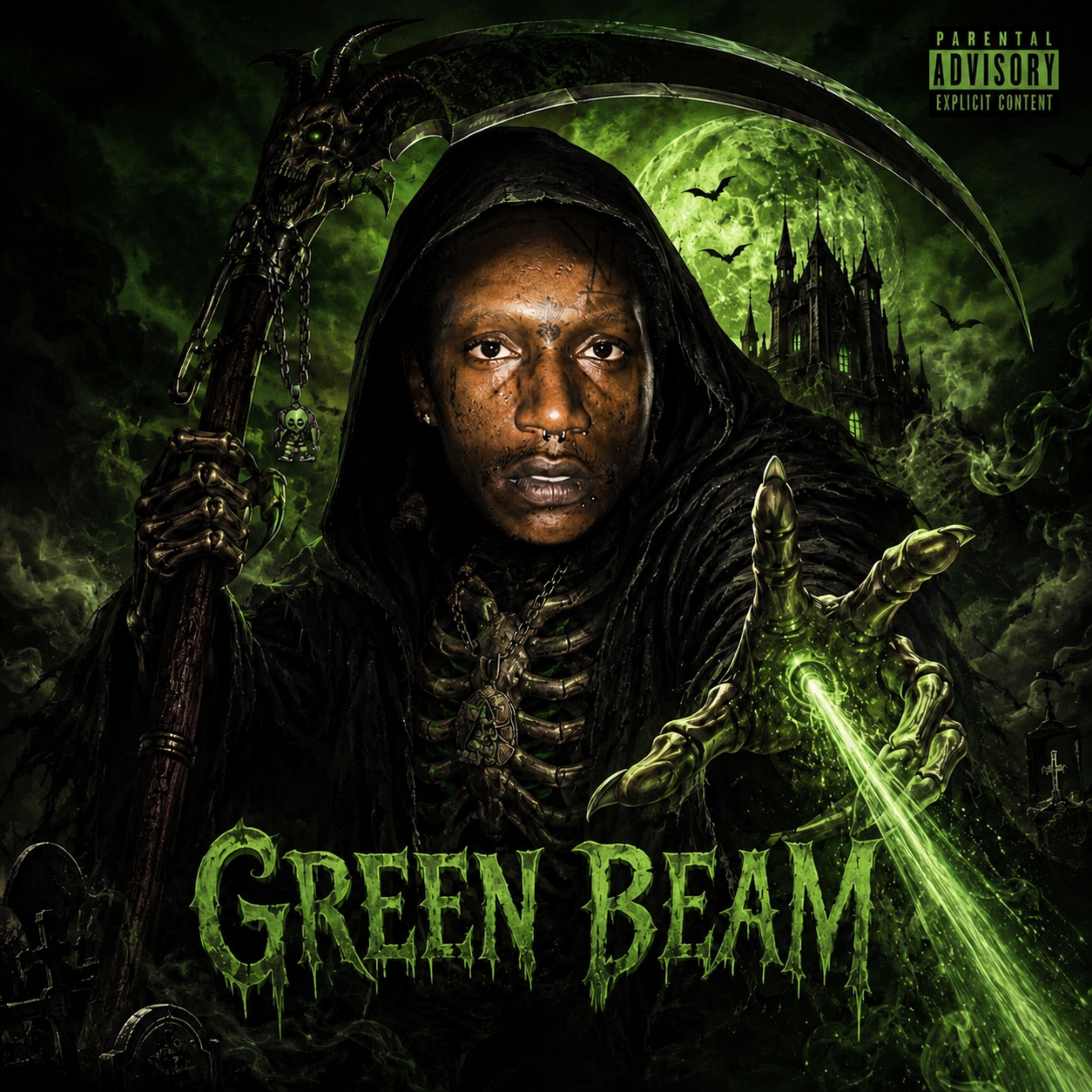 Green Beam by Lil Shlanti cover art