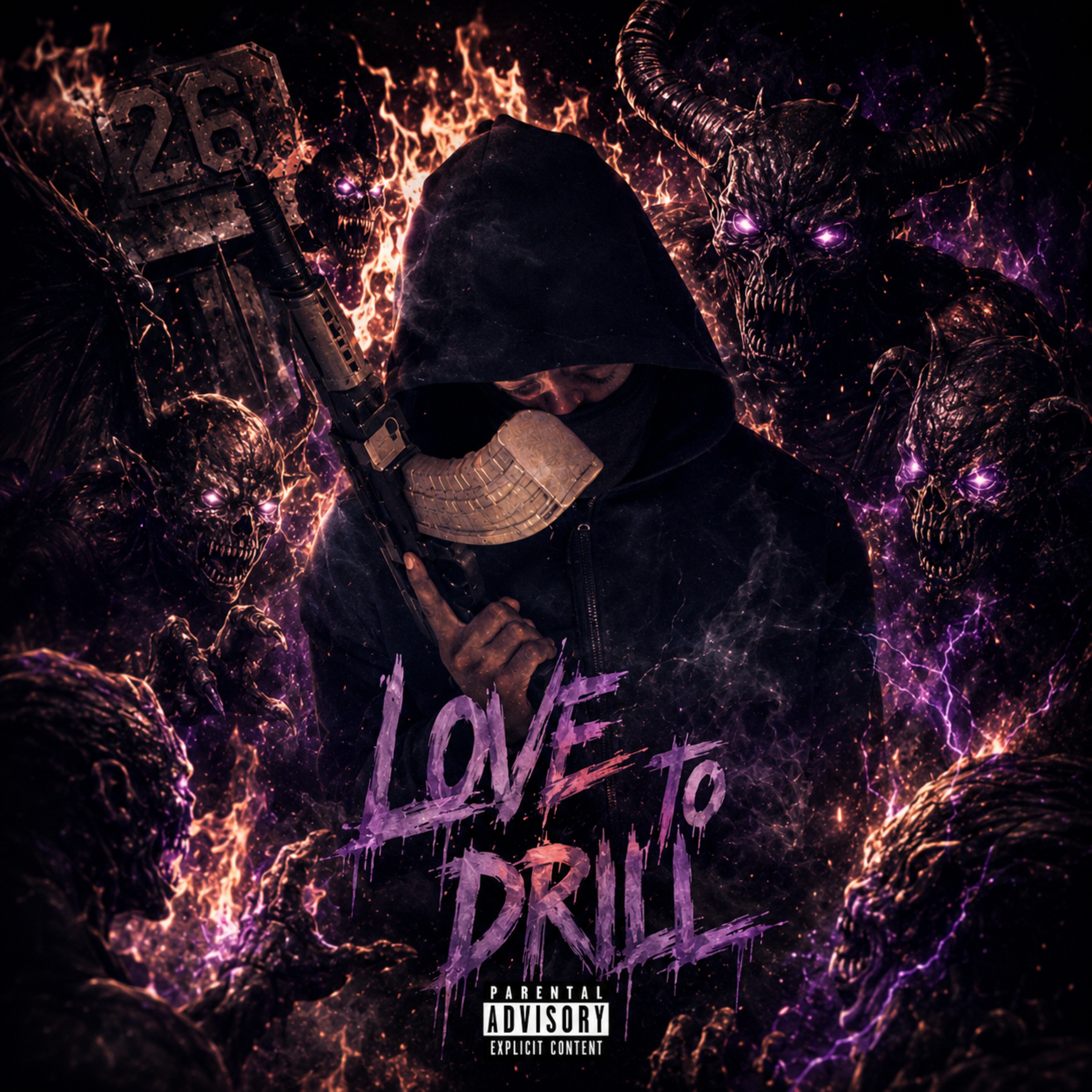 Love To Drill by Li kel official cover art