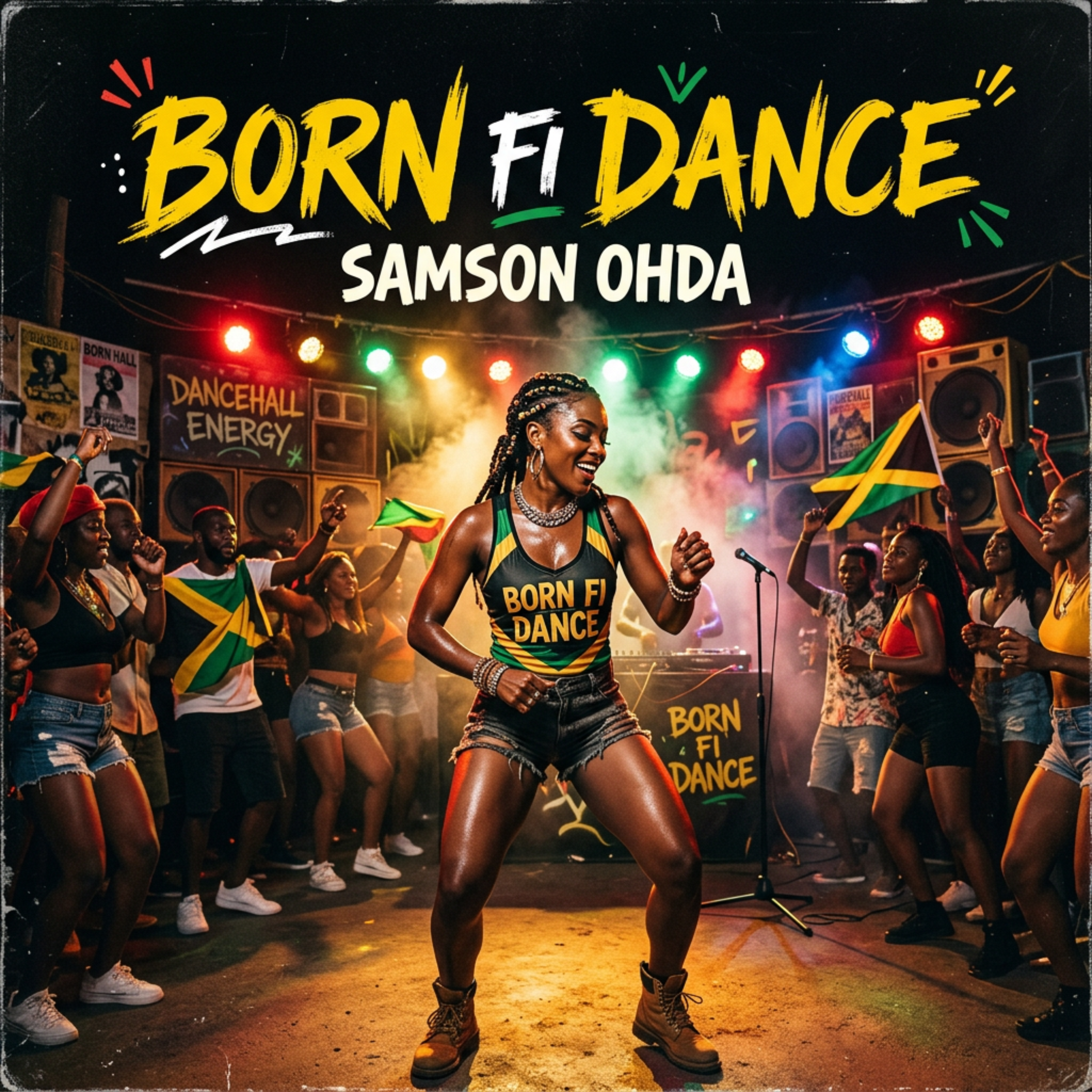 Born Fi Dance by Samson Ohda  cover art