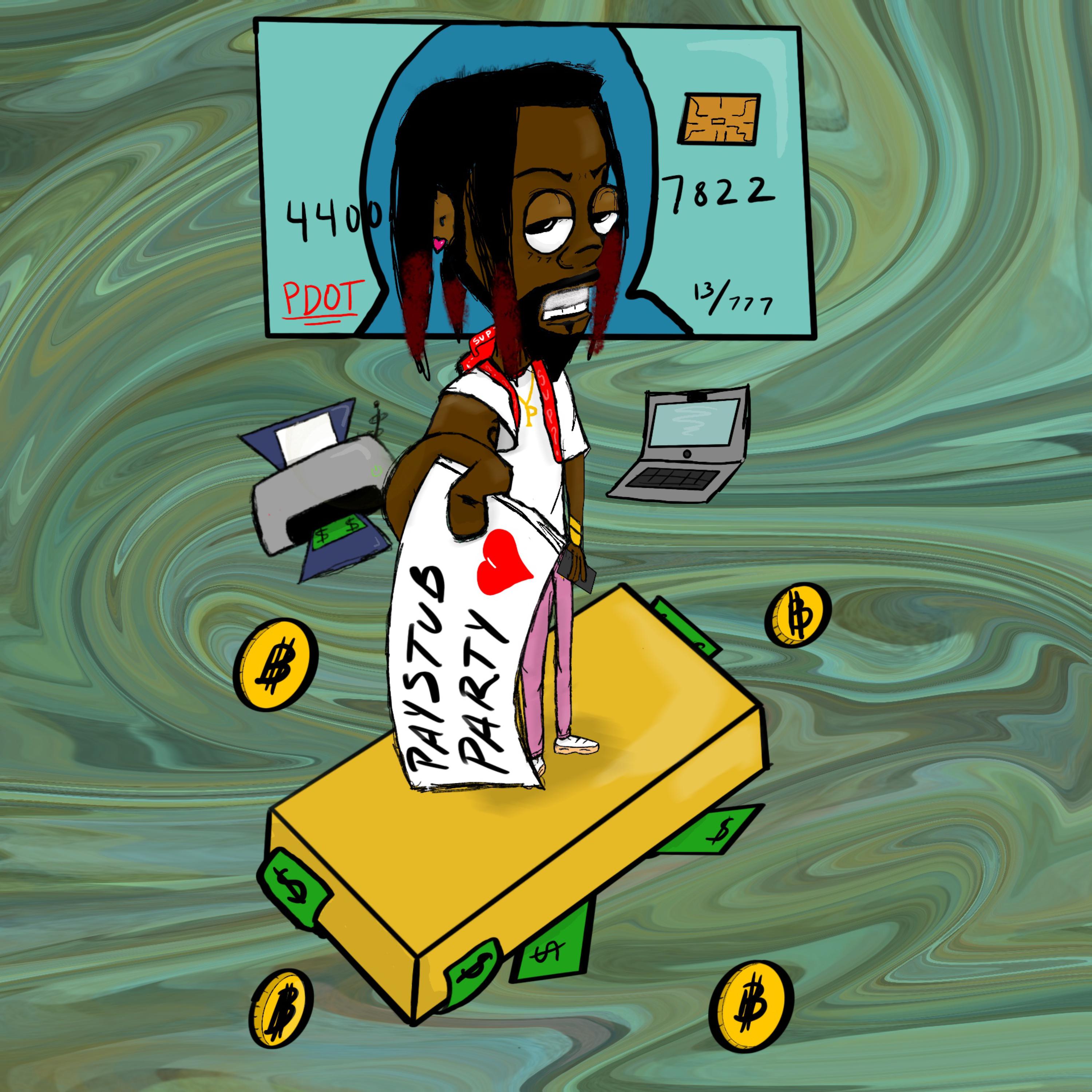 Paystub Party artwork
