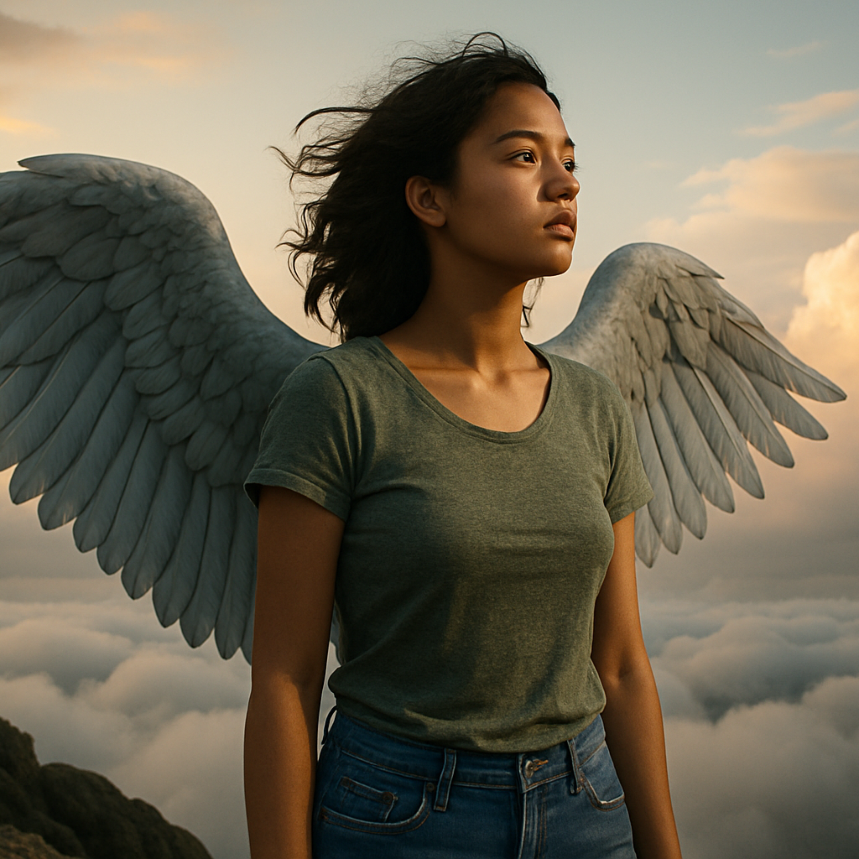 Broken Wings, Open Sky artwork