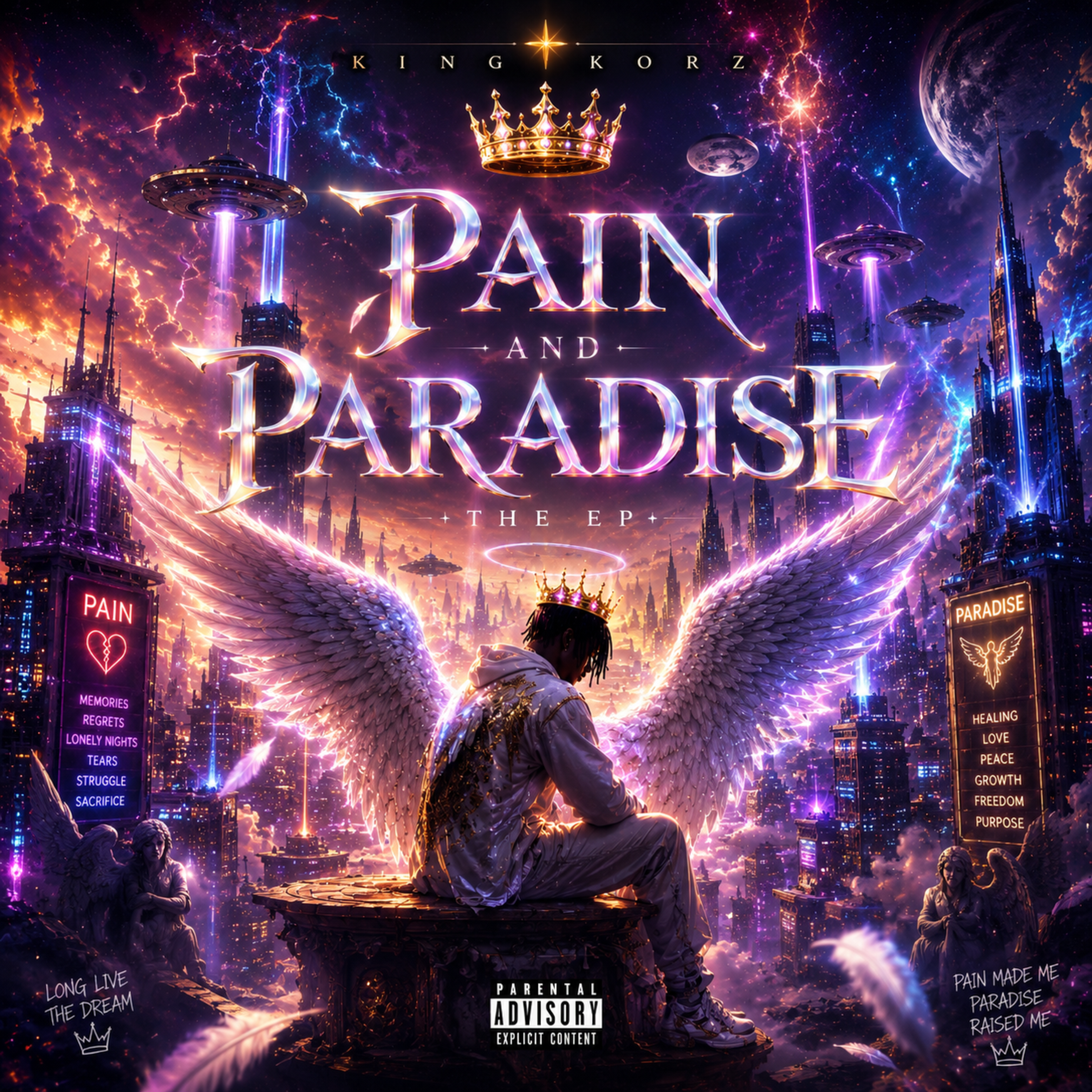 Pain And Paradise by King Korz cover art