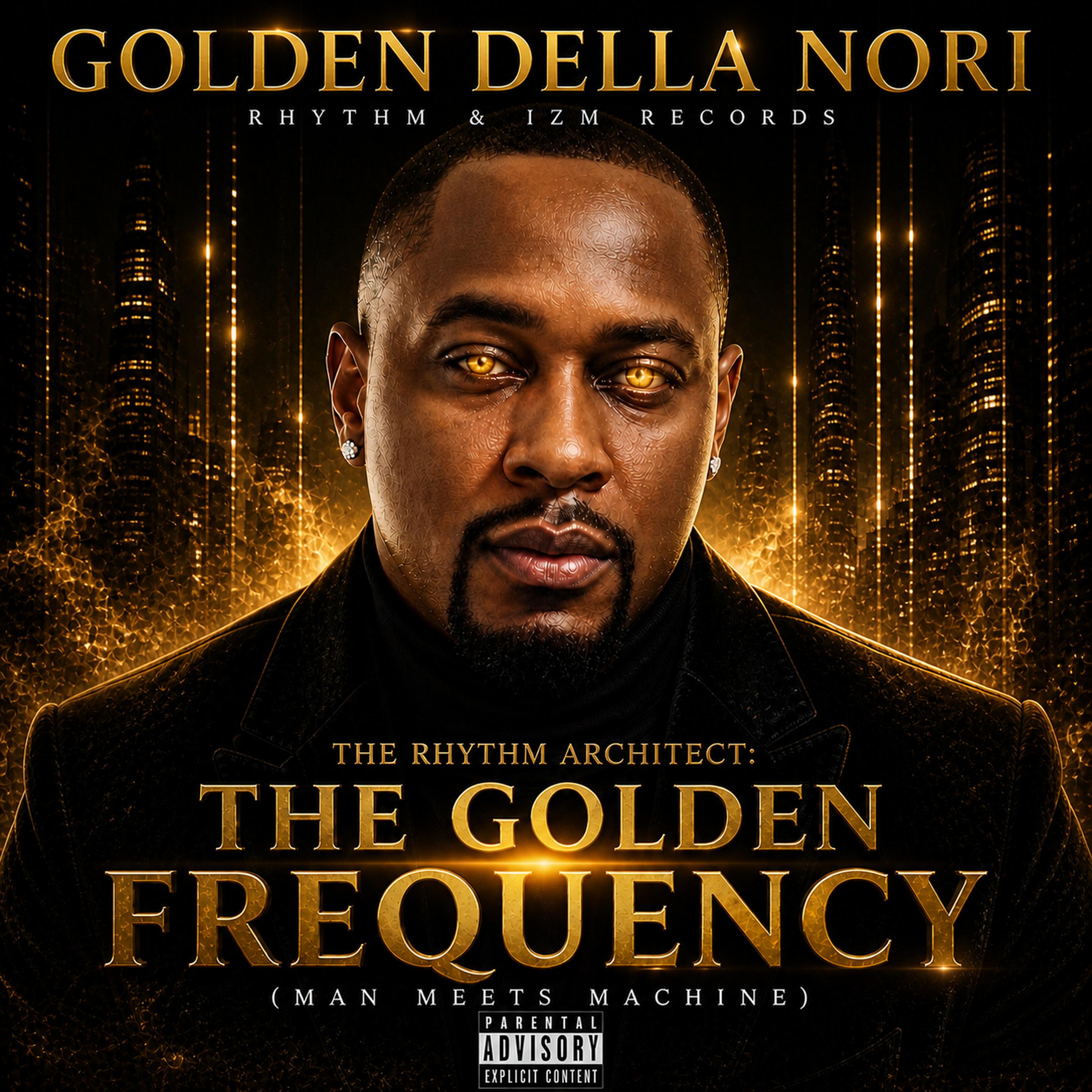 The Rhythm Architect: The Golden Frequency (Man Meets Machine) artwork