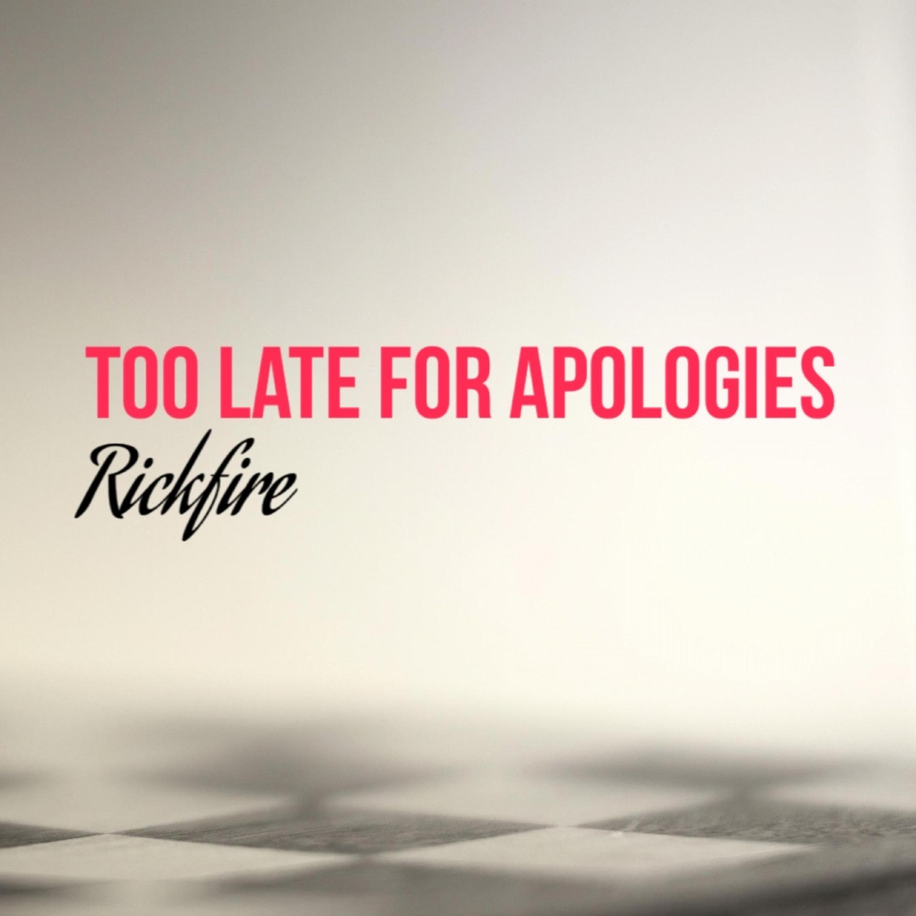 Too Late For Apologies artwork