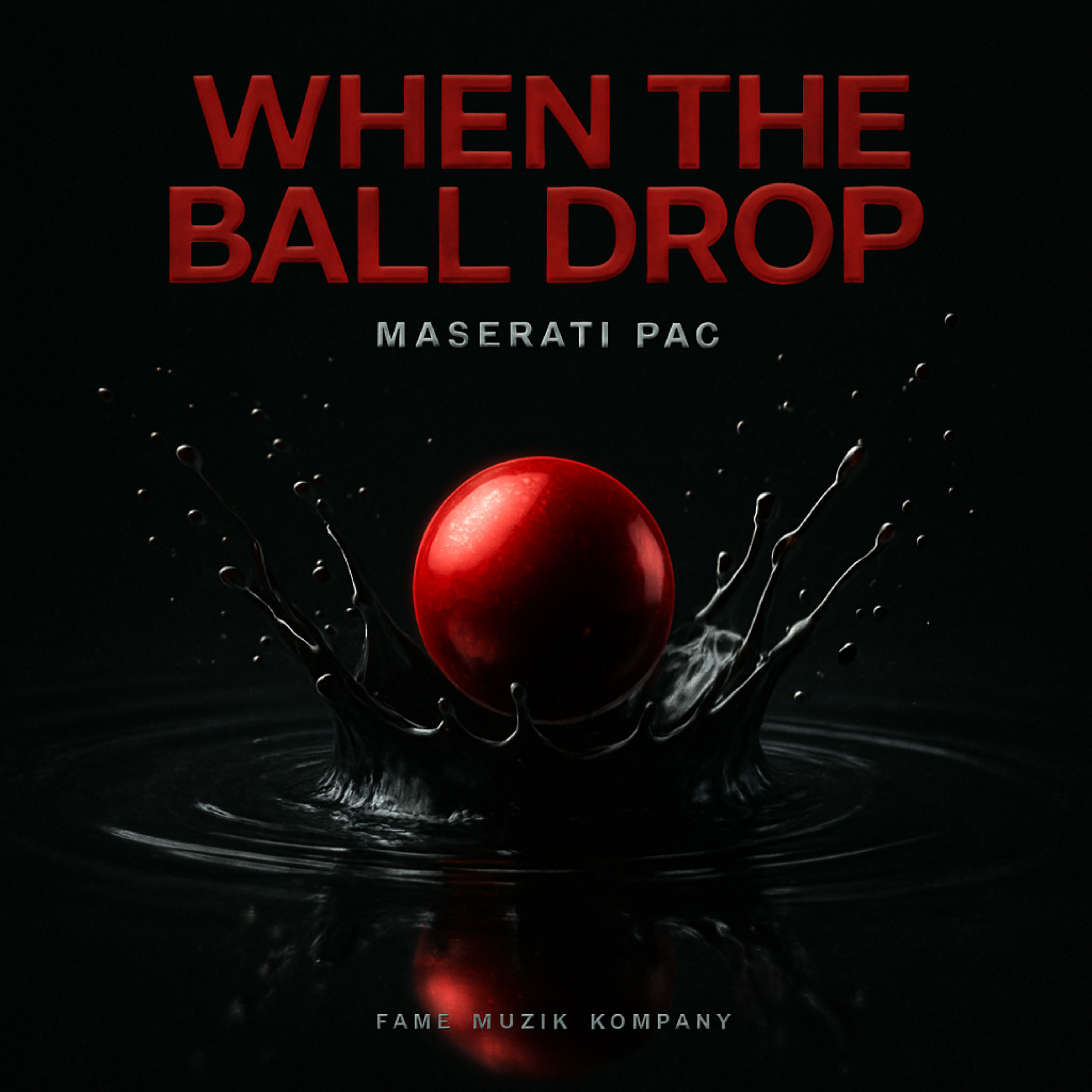 WHEN THE BALL DROP artwork