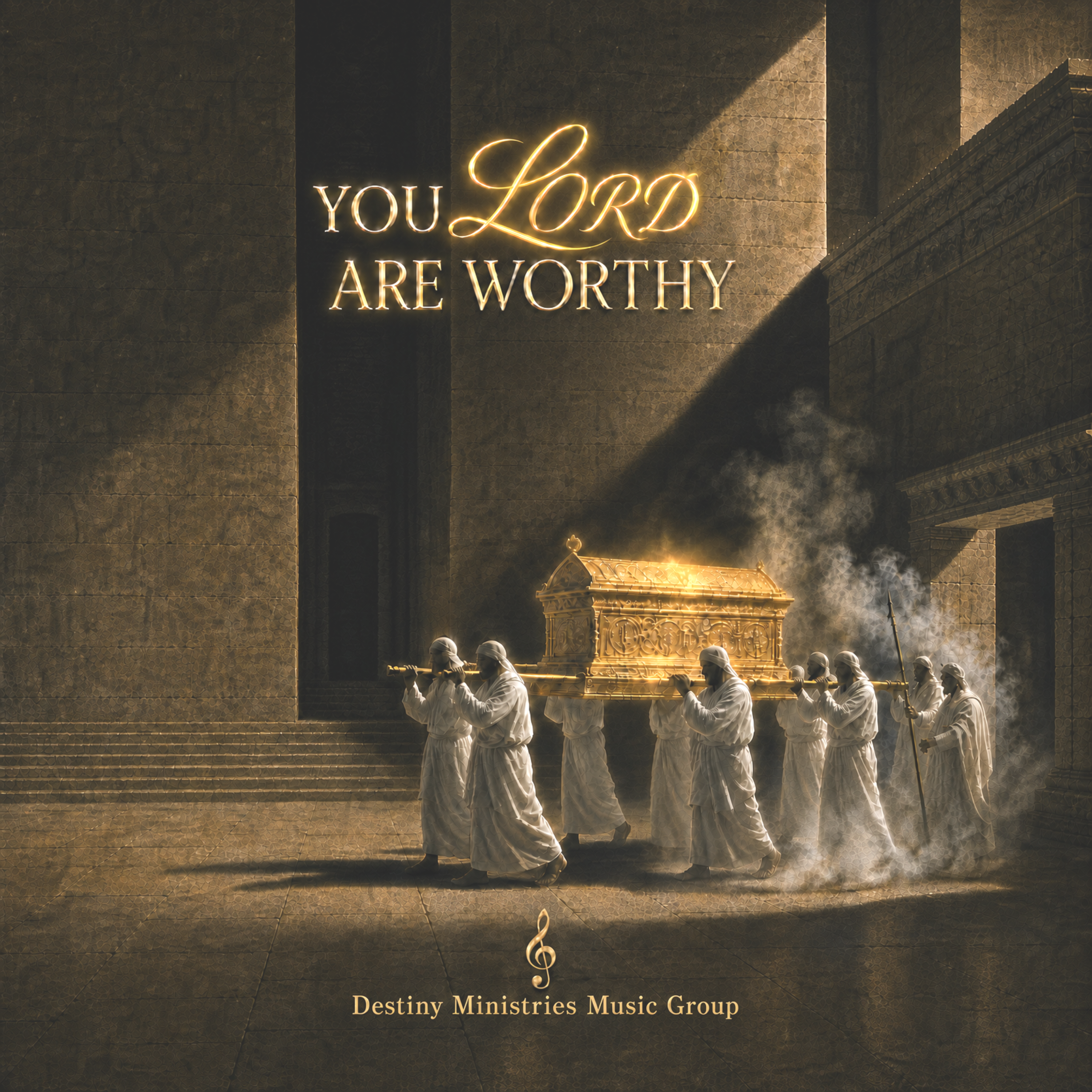 You Lord Are Worthy by Destiny Ministries Music Group cover art
