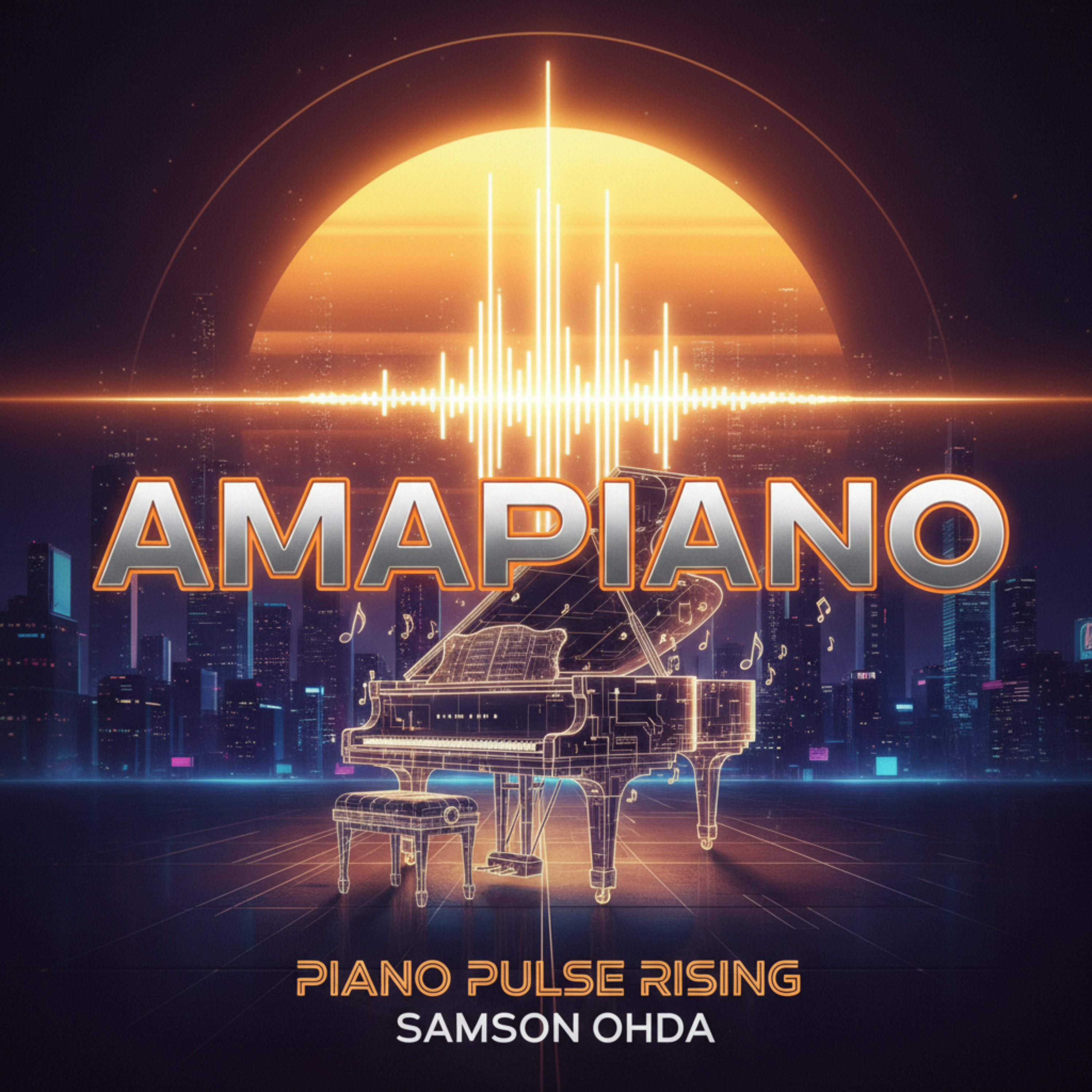 Piano Pulse Rising by Samson Ohda  cover art