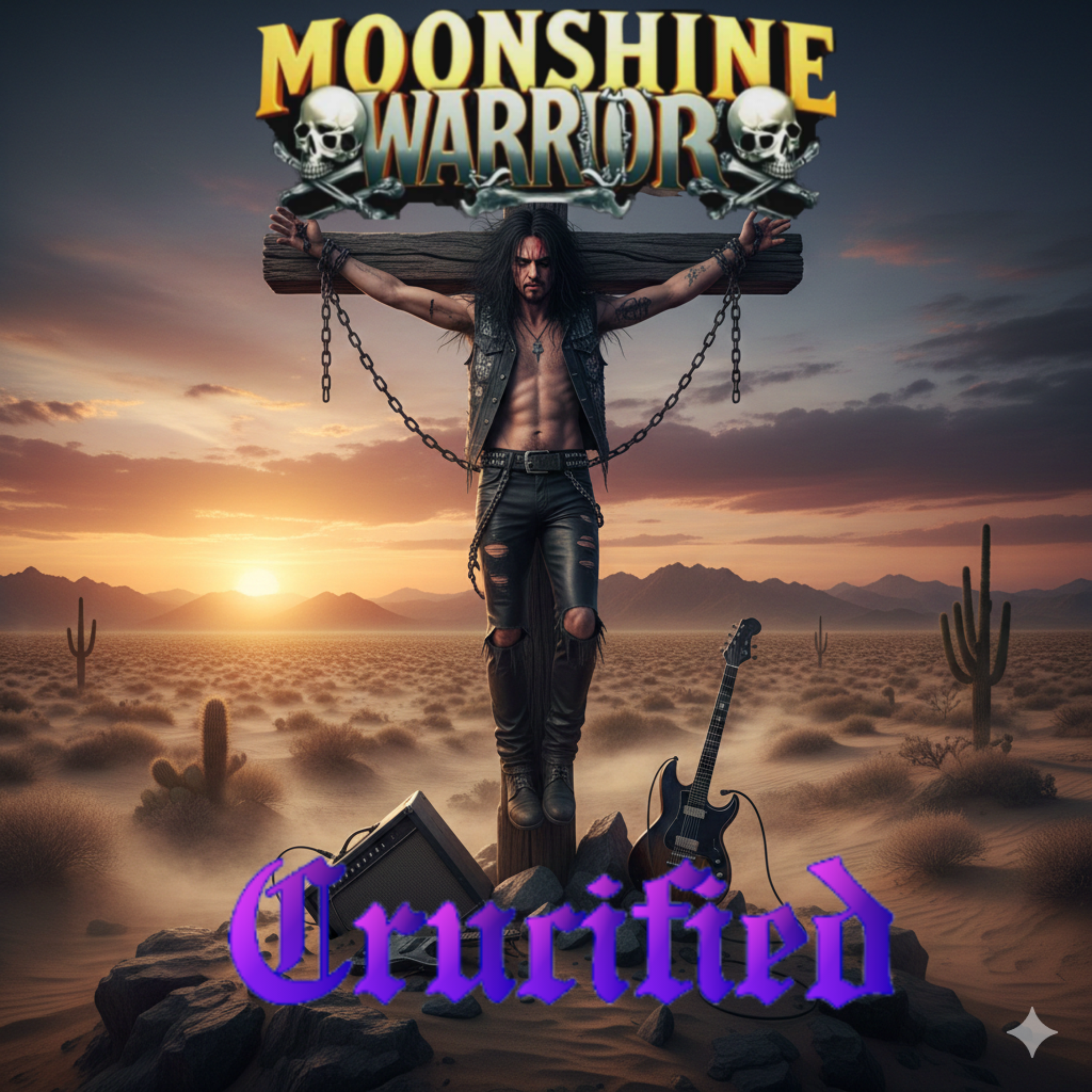 Crucified artwork