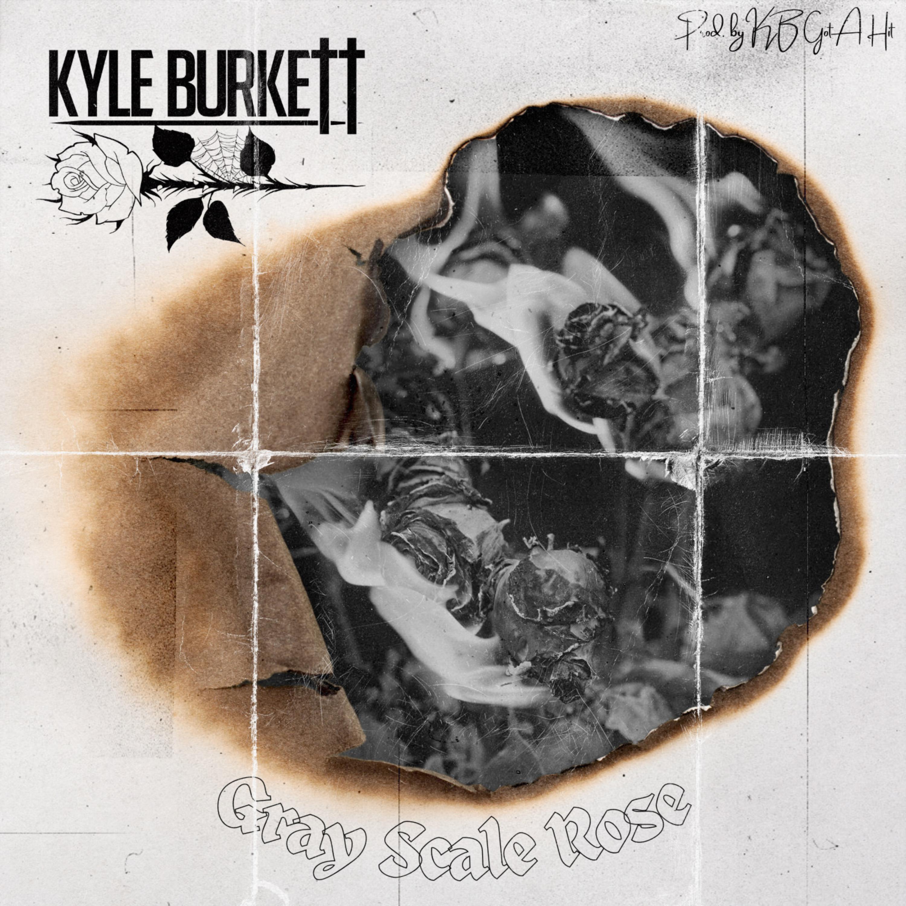 Gray Scale Rose by Kyle Burkett cover art