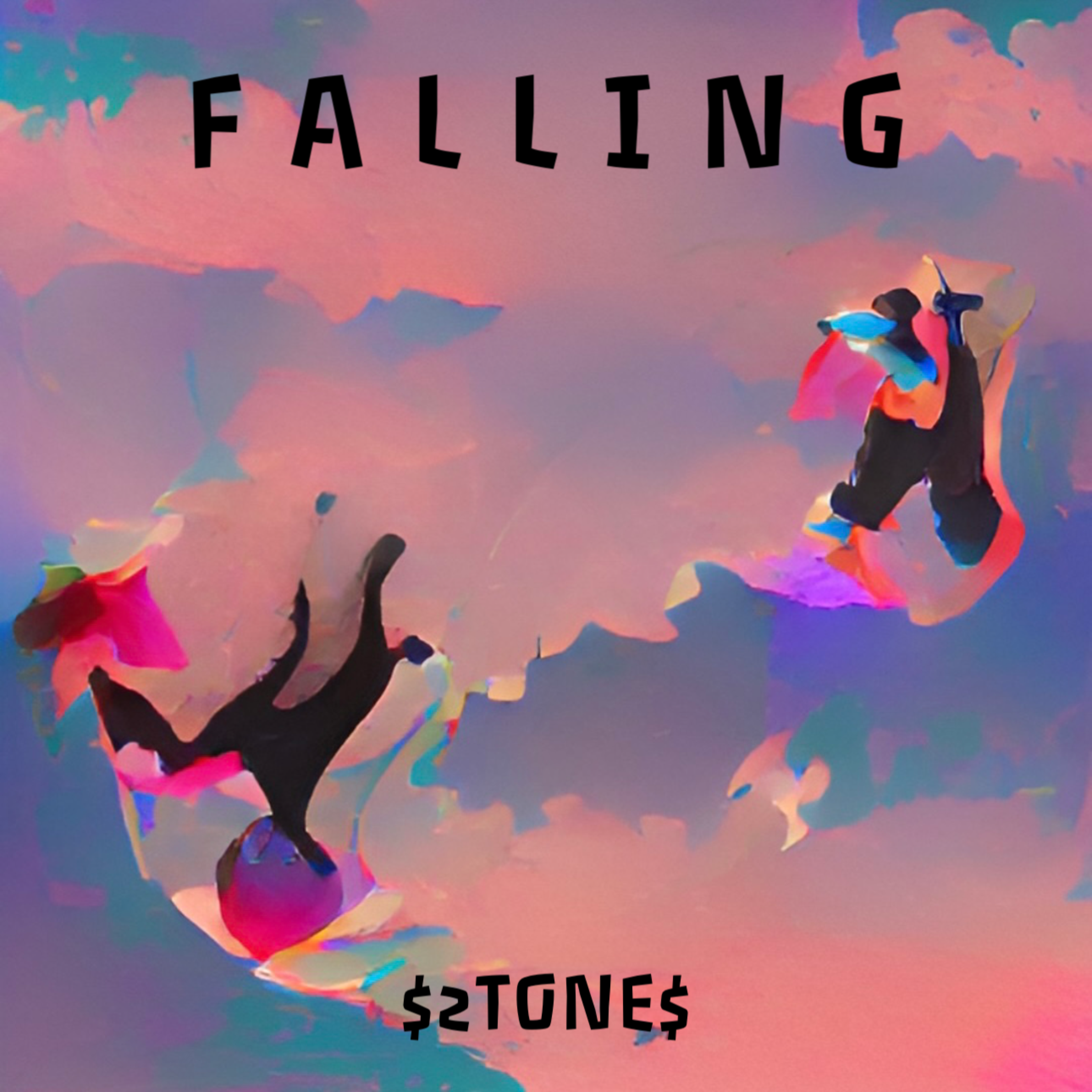 Falling artwork
