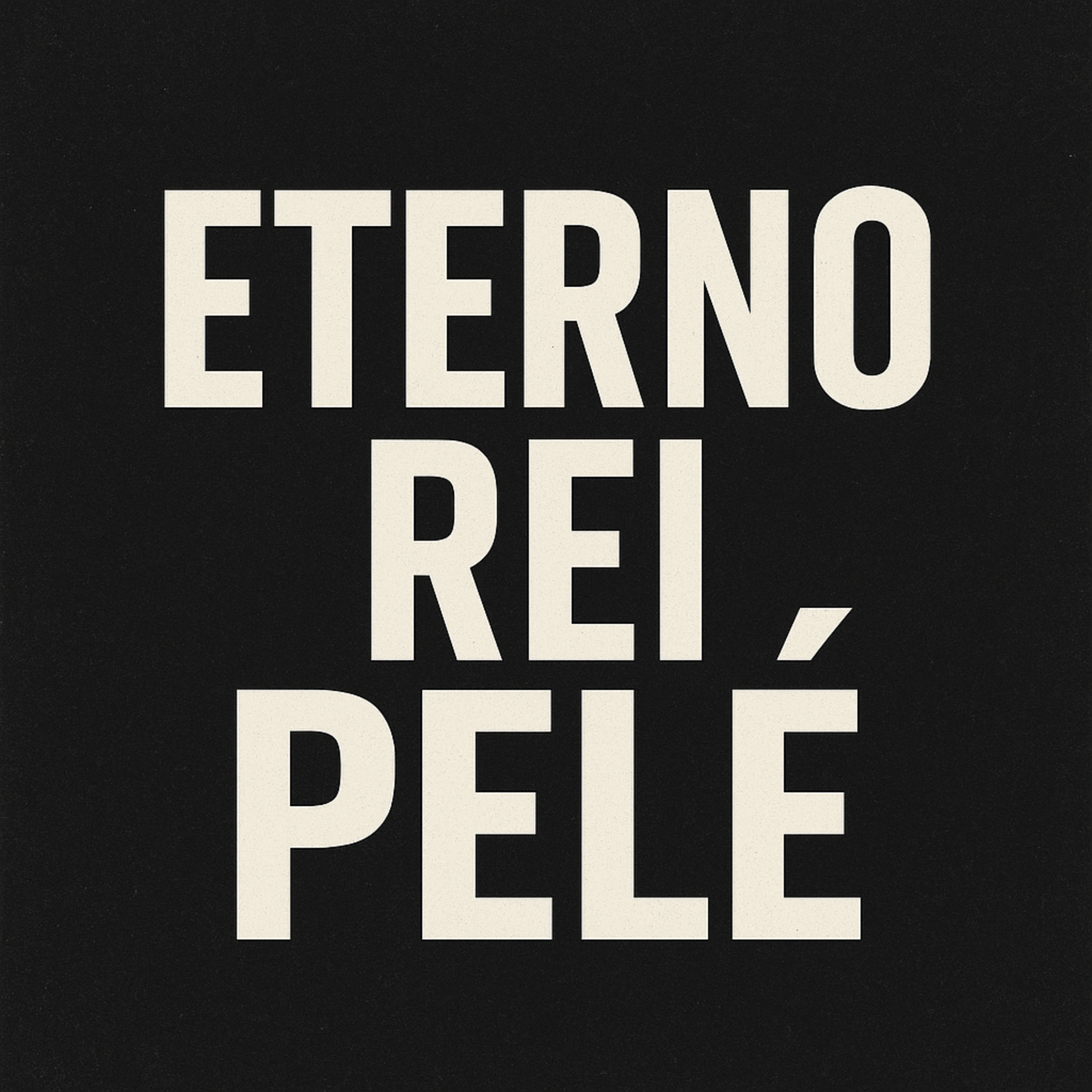 Eterno rei Pelé artwork
