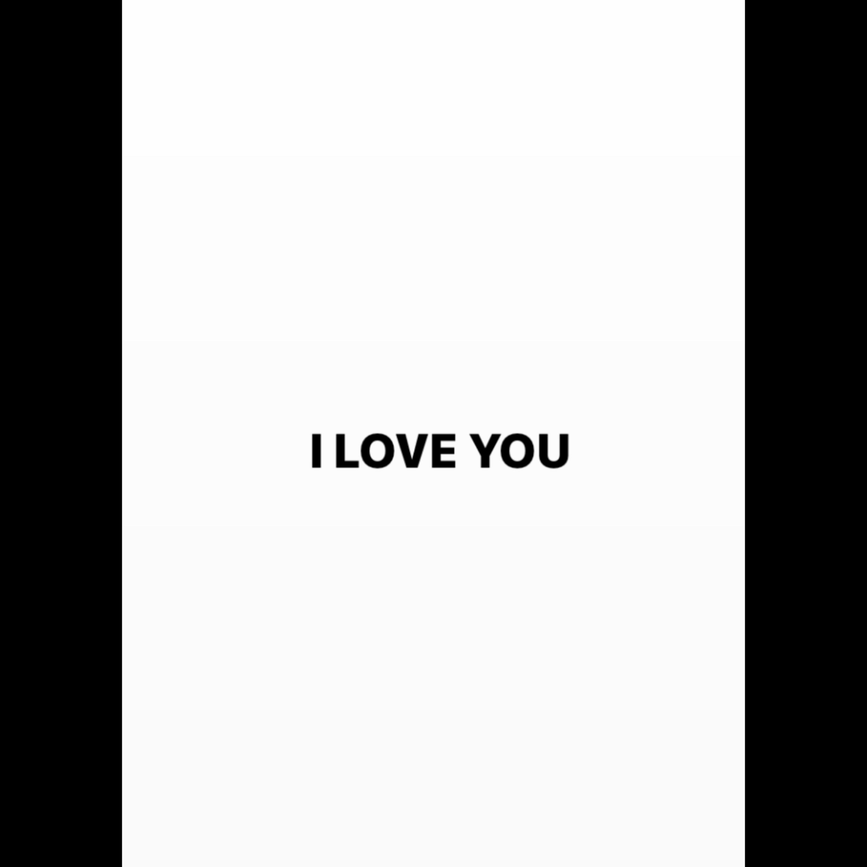 I Love You artwork