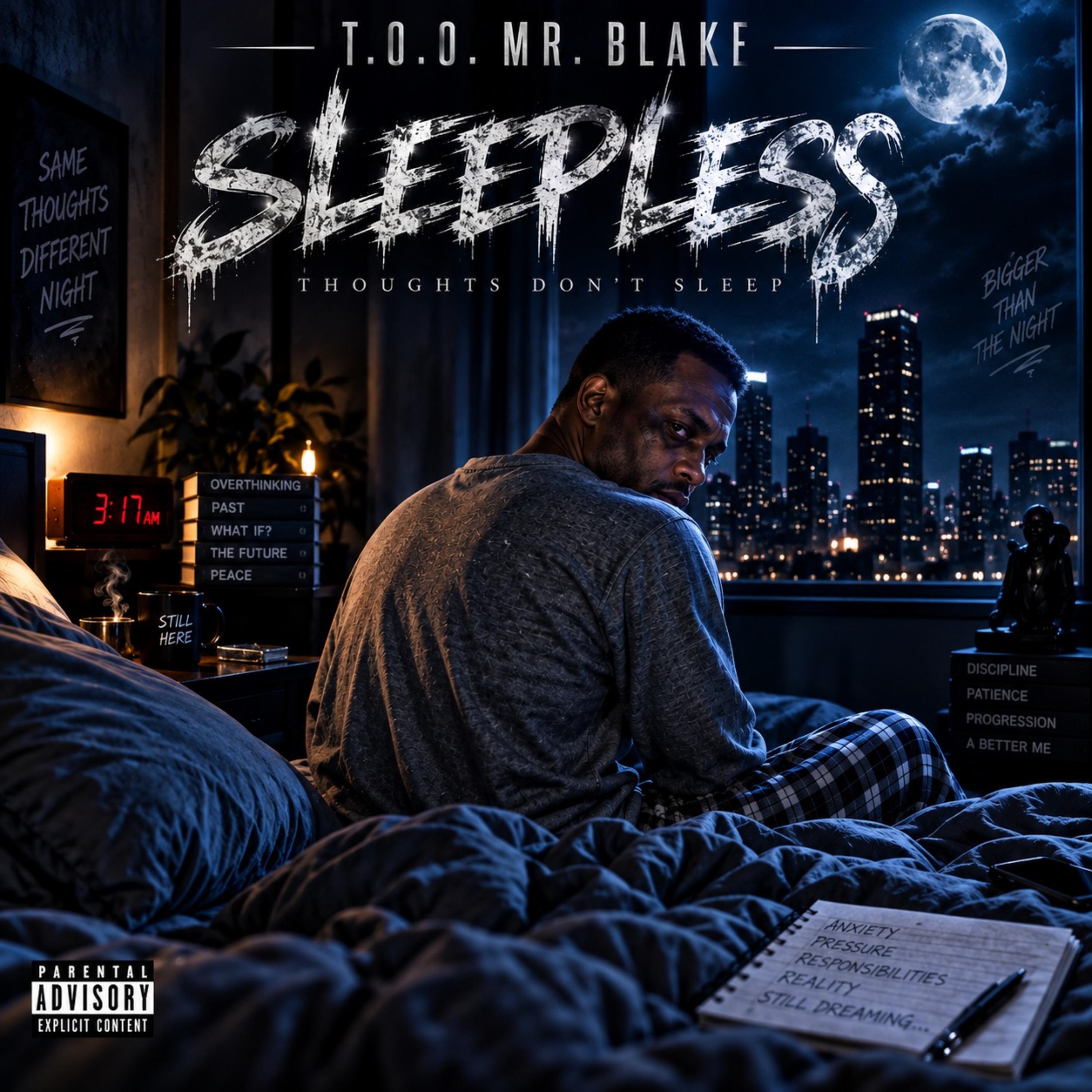 Sleepless by T.O.O. Mr. Blake cover art