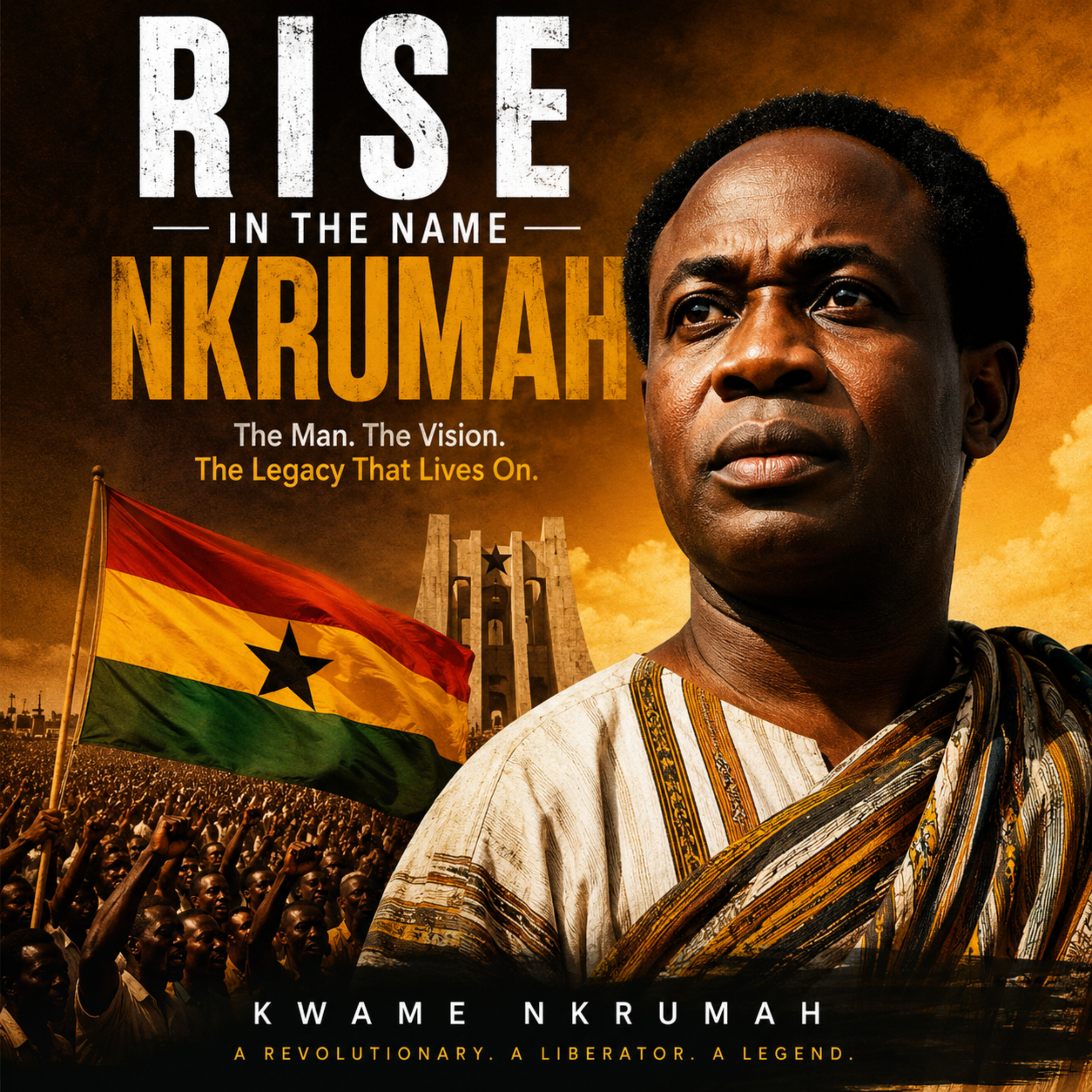 Rise in the Name Nkrumah by Papa Ike Tuffuoh cover art
