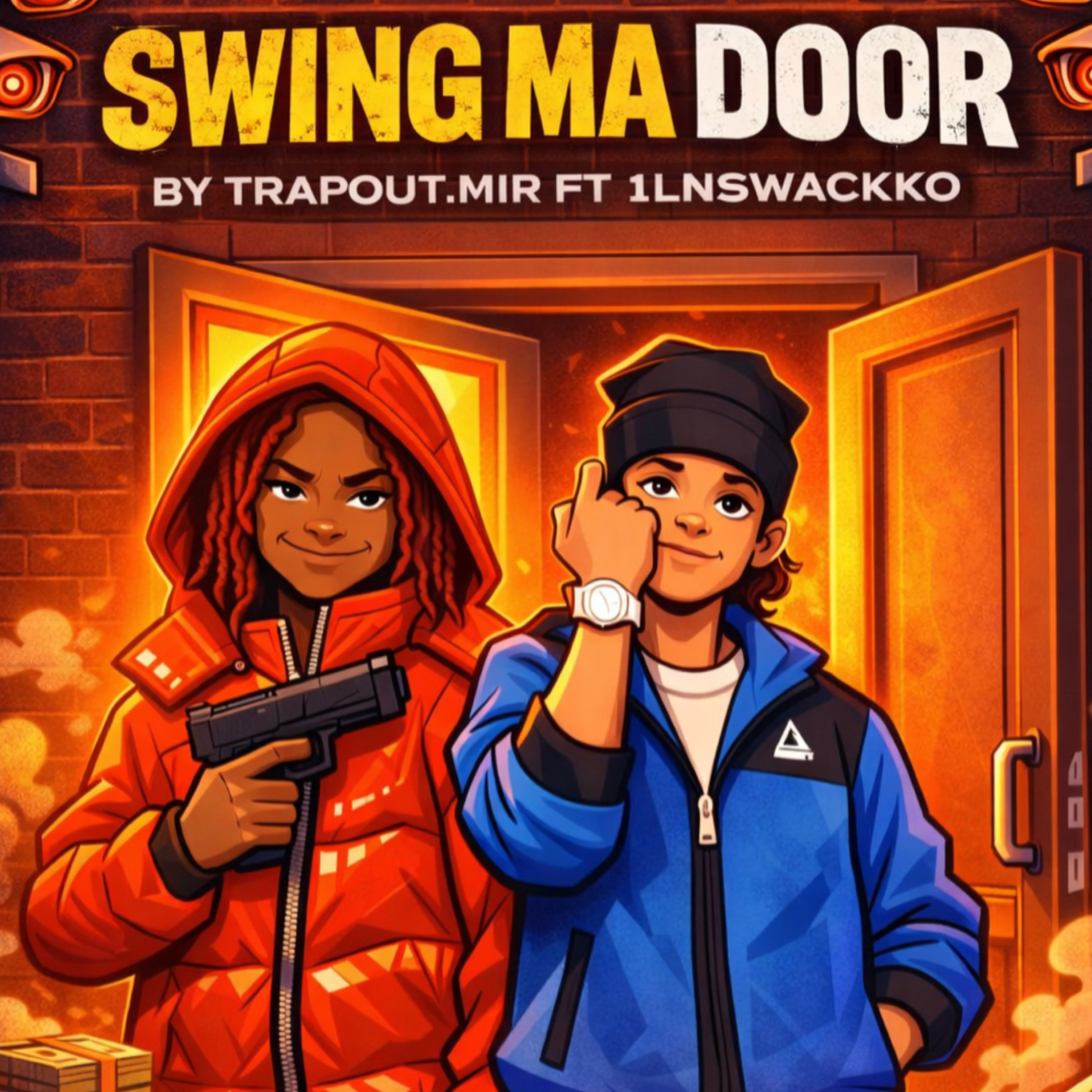 Swing Ma Door artwork
