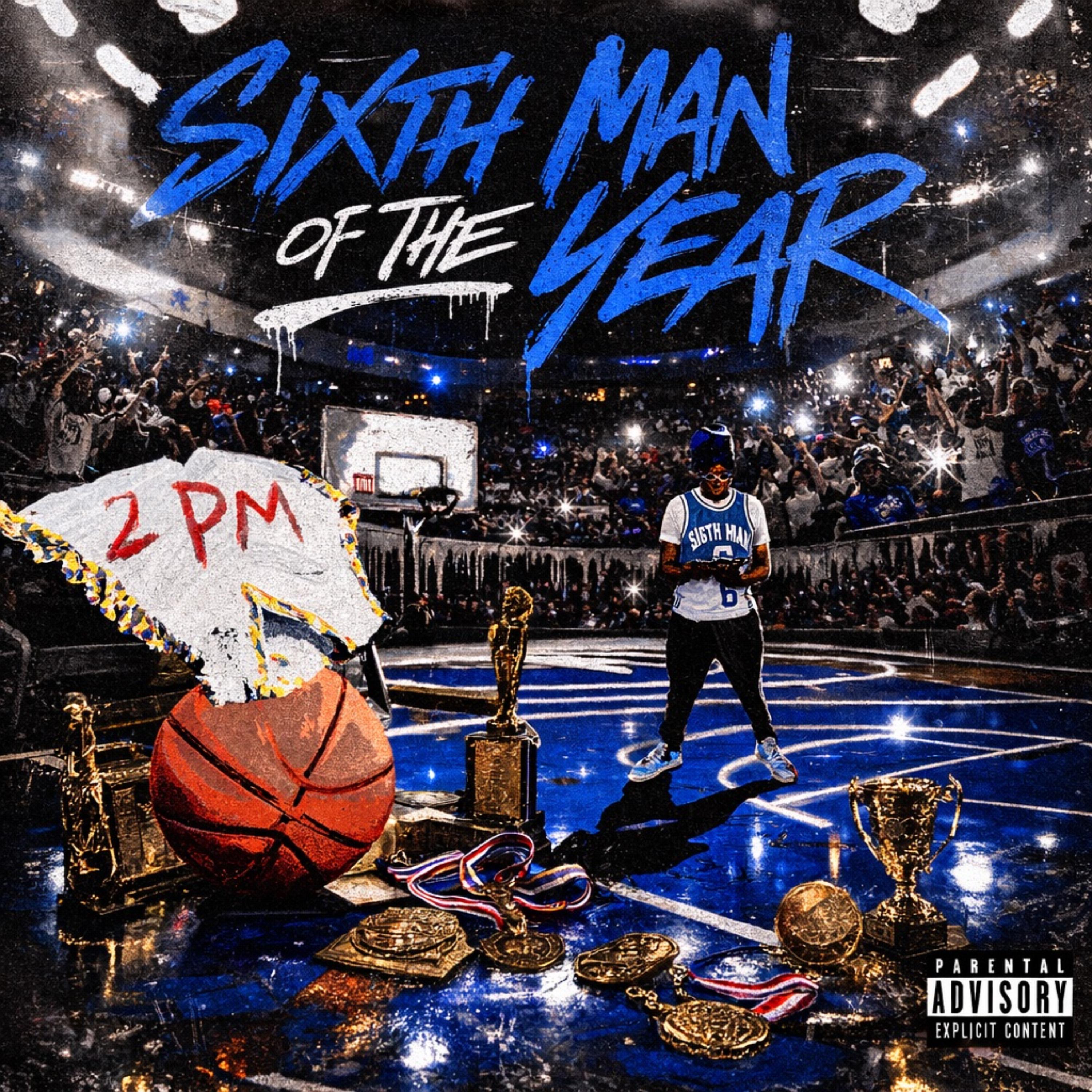 6ixth Man Of The Year (Deluxe) by Hellboy tee cover art