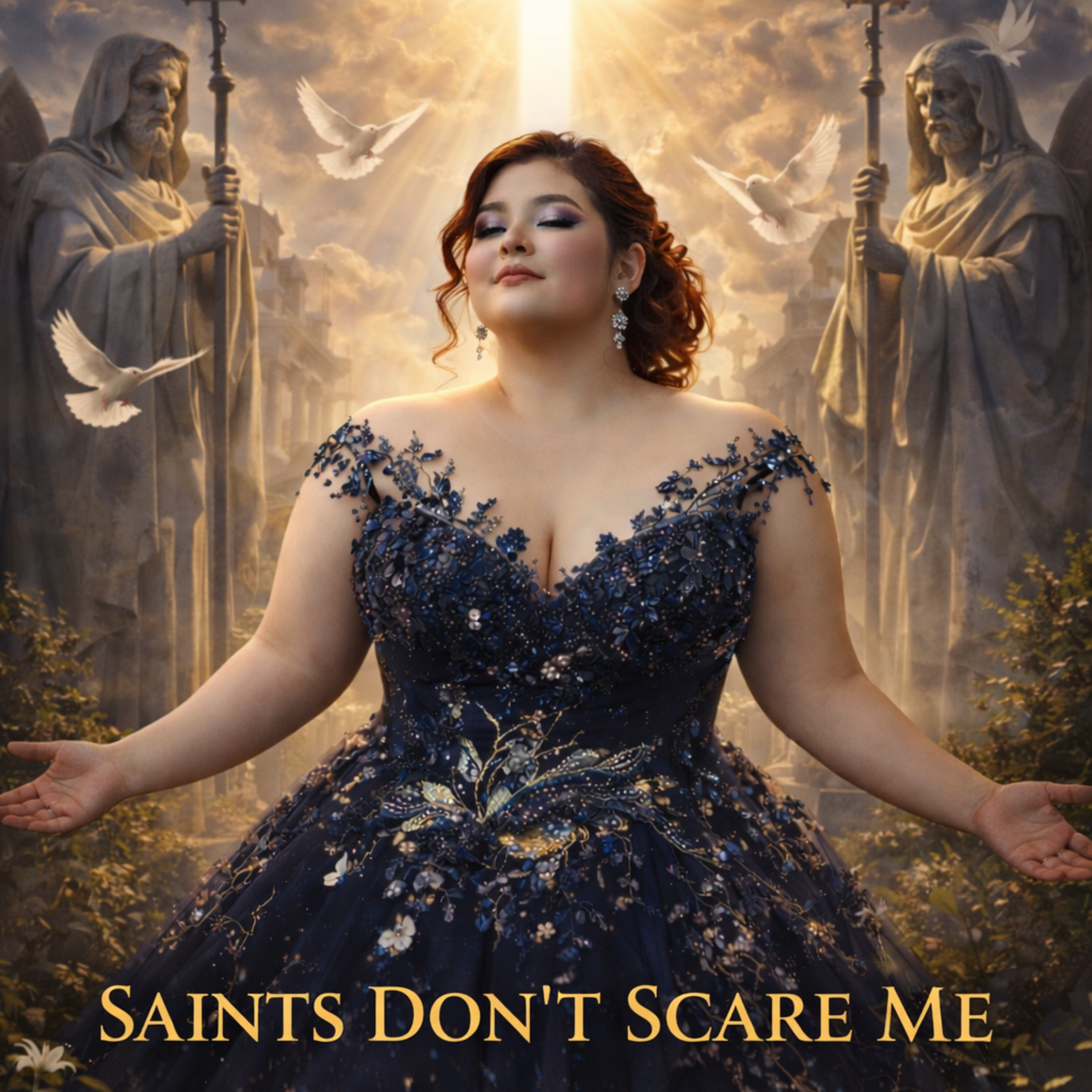 saints don't scare me artwork