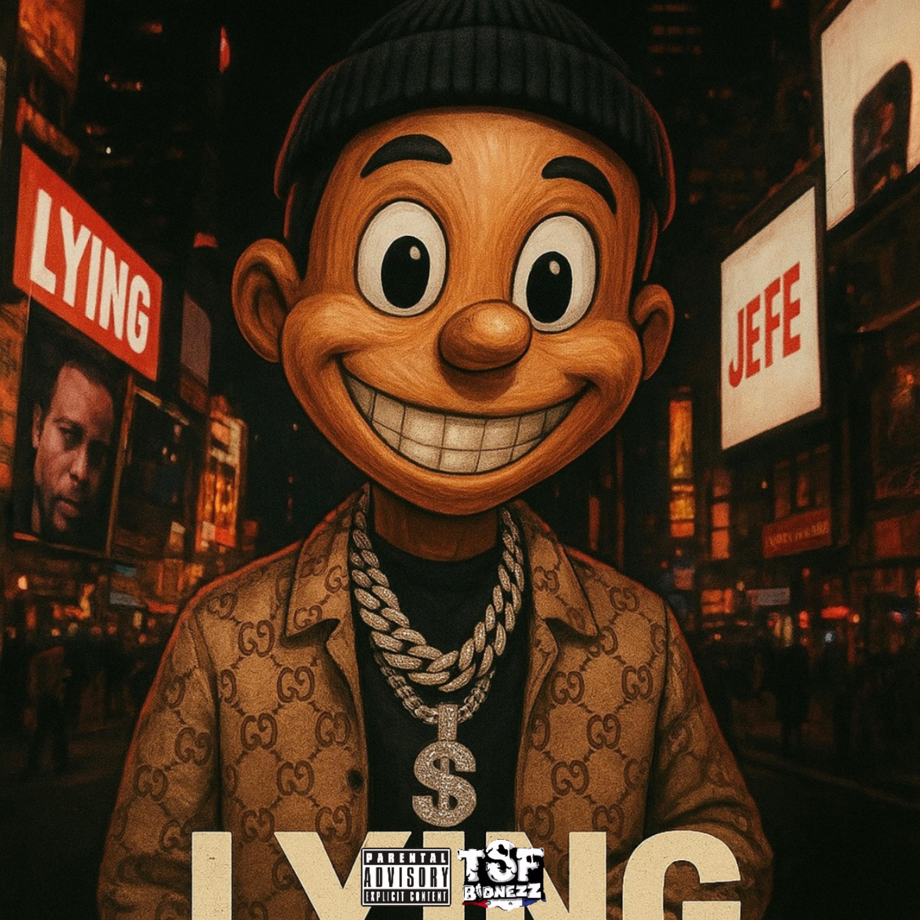 Lying artwork